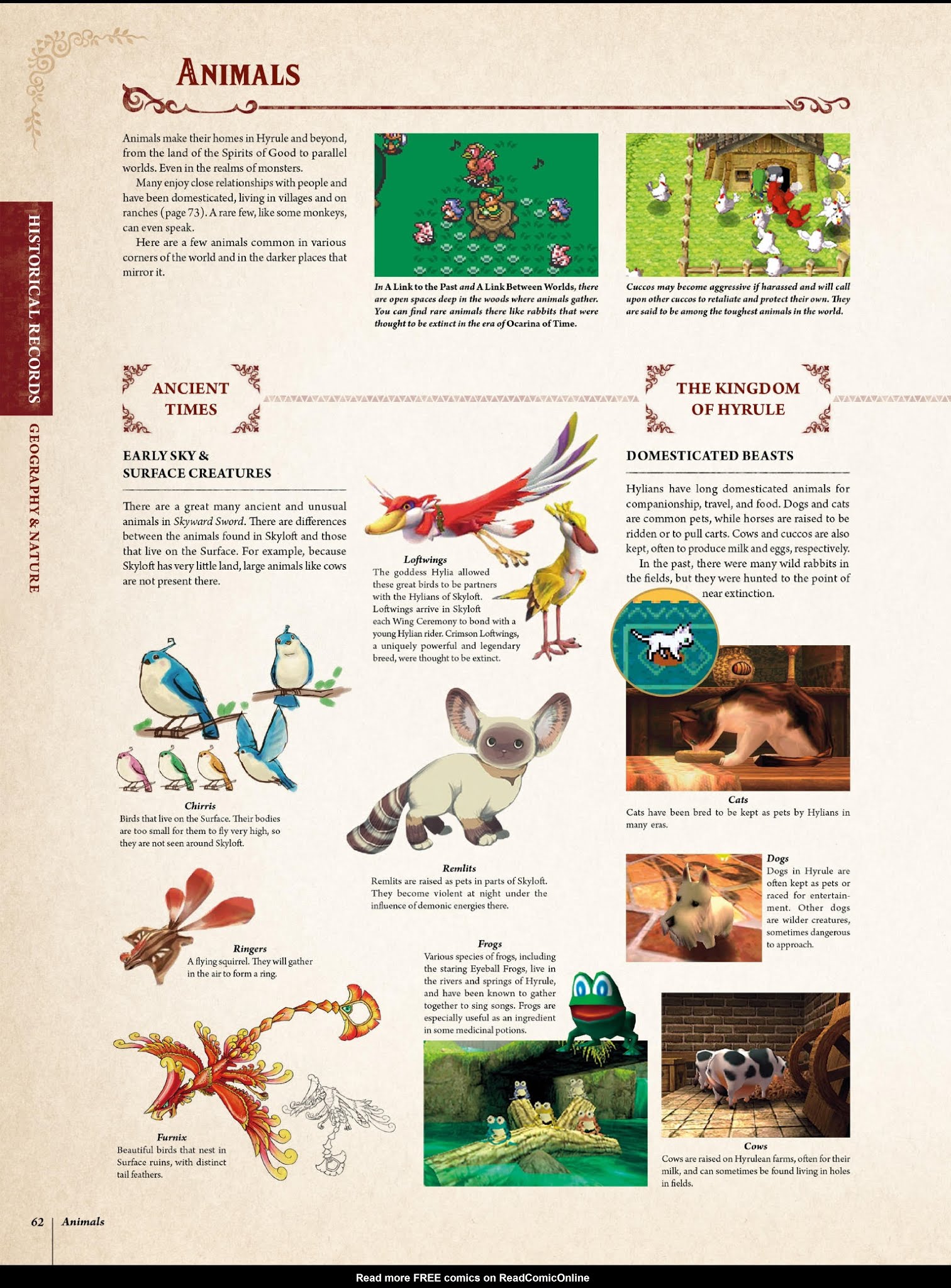 Read online The Legend of Zelda Encyclopedia comic -  Issue # TPB (Part 1) - 66