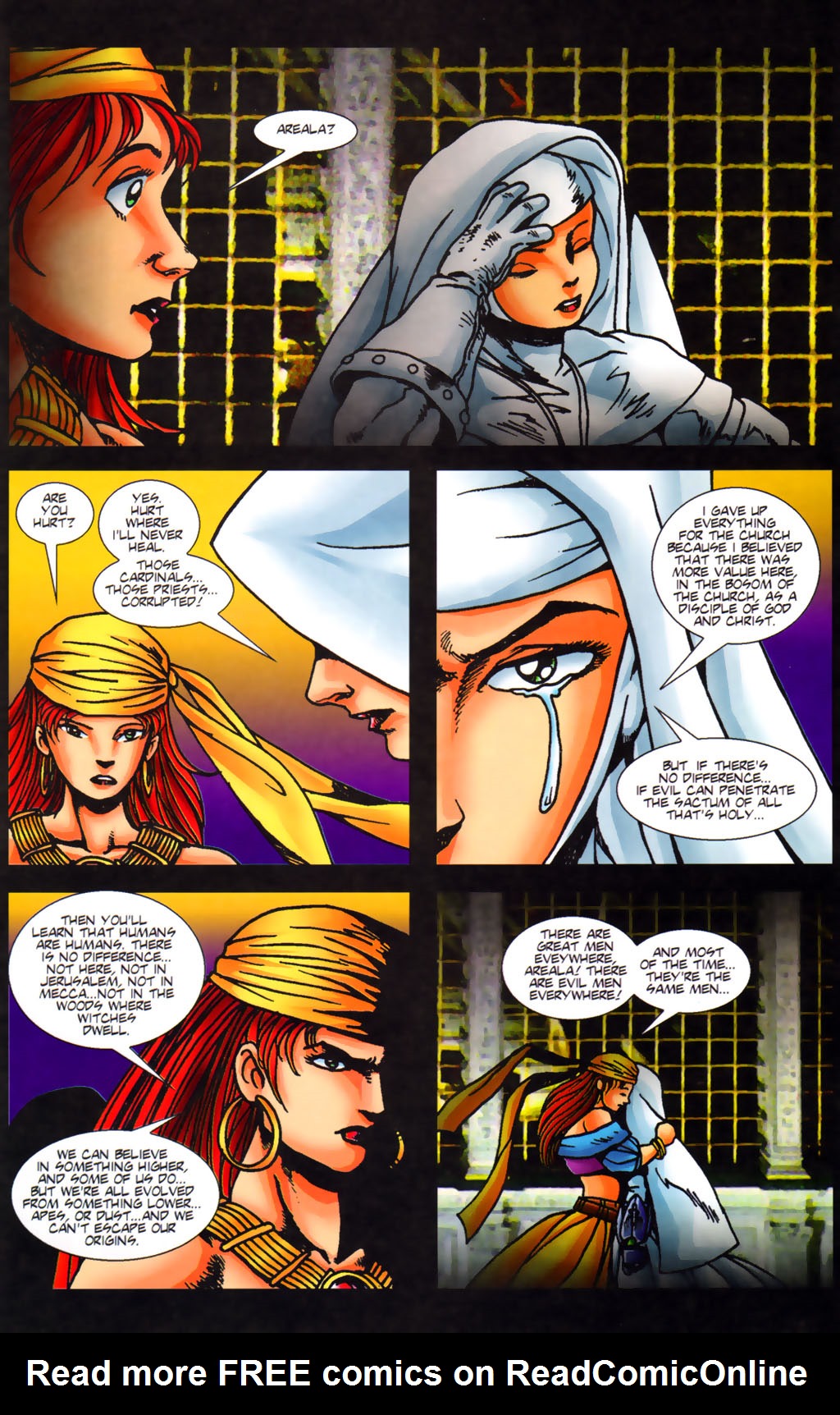 Read online Warrior Nun Areala: Scorpio Rose comic -  Issue #4 - 11