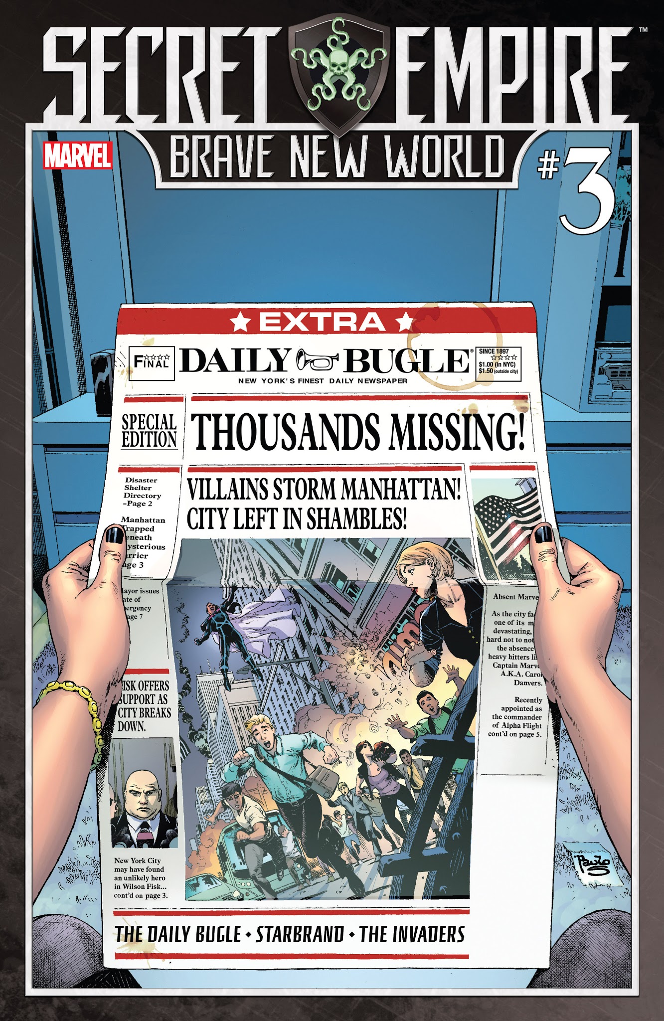 Read online Secret Empire: Brave New World comic -  Issue #3 - 1