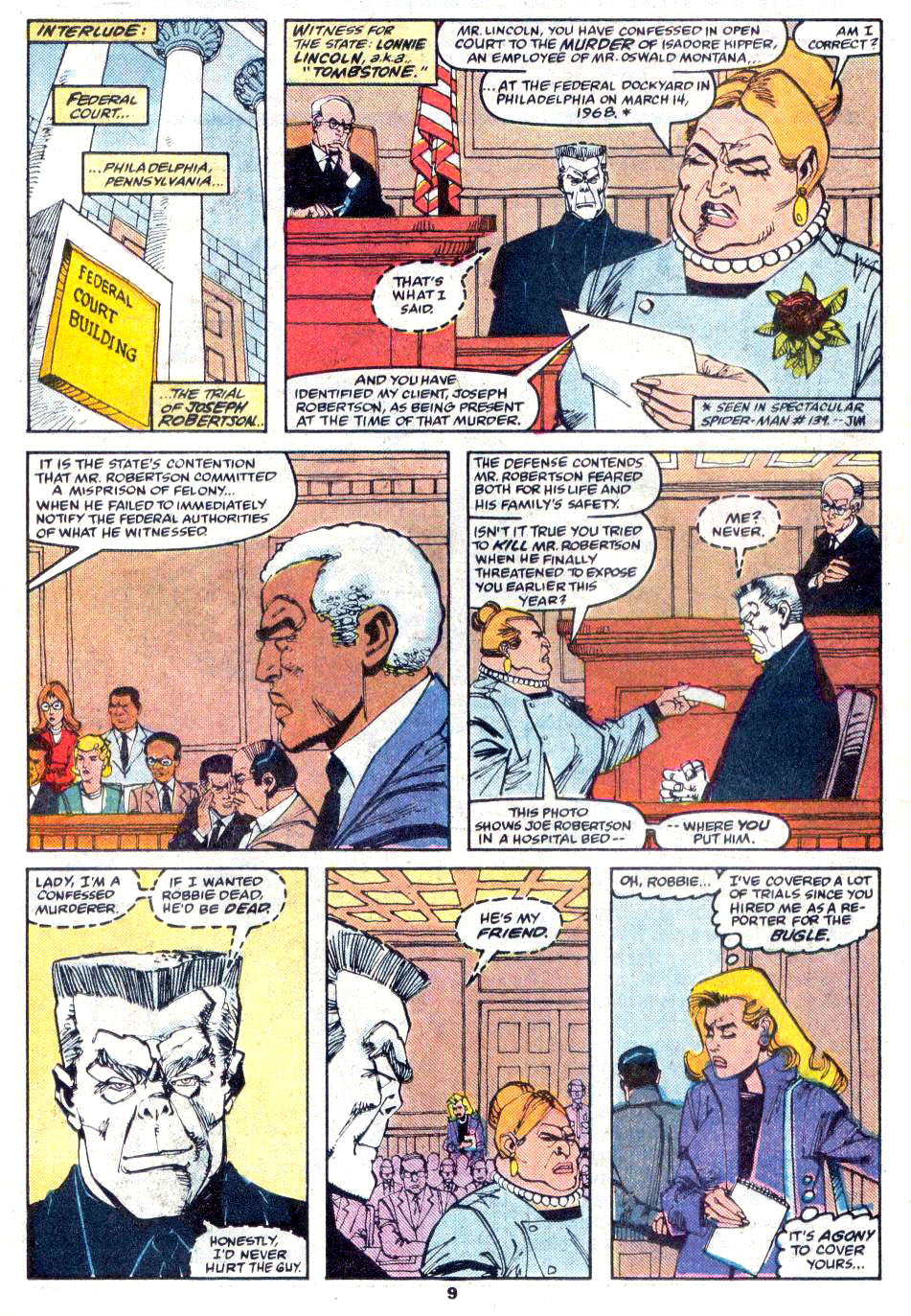 Read online The Spectacular Spider-Man (1976) comic -  Issue #149 - 8