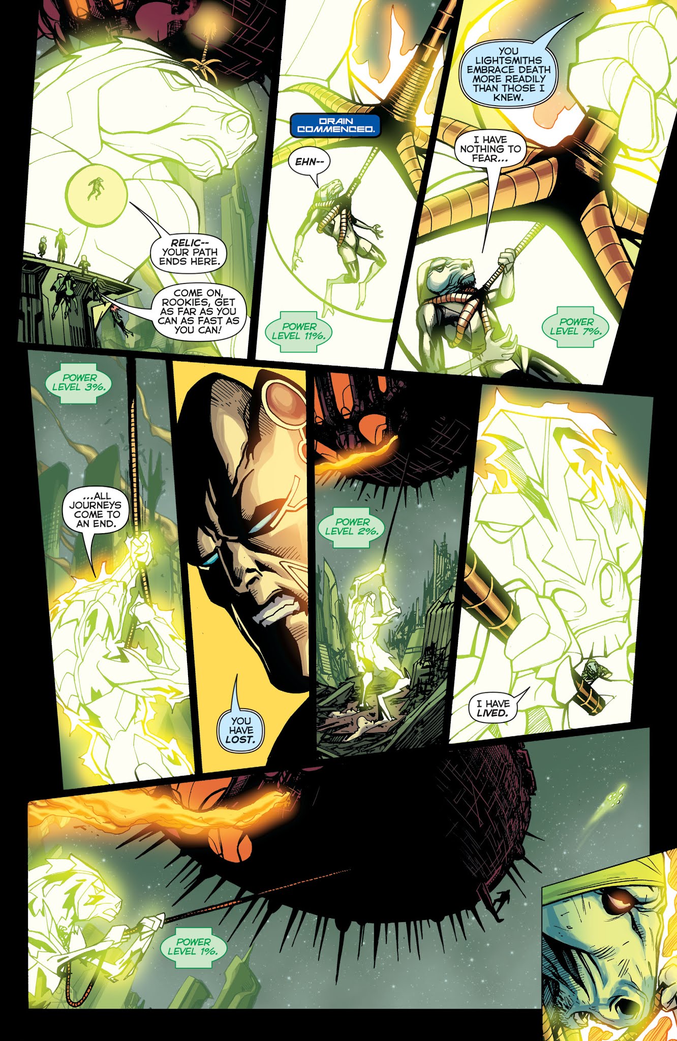 Read online Green Lantern: Lights Out comic -  Issue # TPB - 87