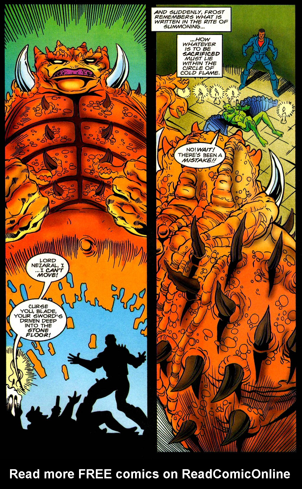 Read online Blade: The Vampire-Hunter comic -  Issue #8 - 19