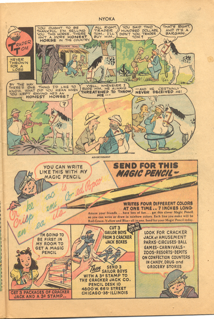 Read online Nyoka the Jungle Girl (1945) comic -  Issue #19 - 23