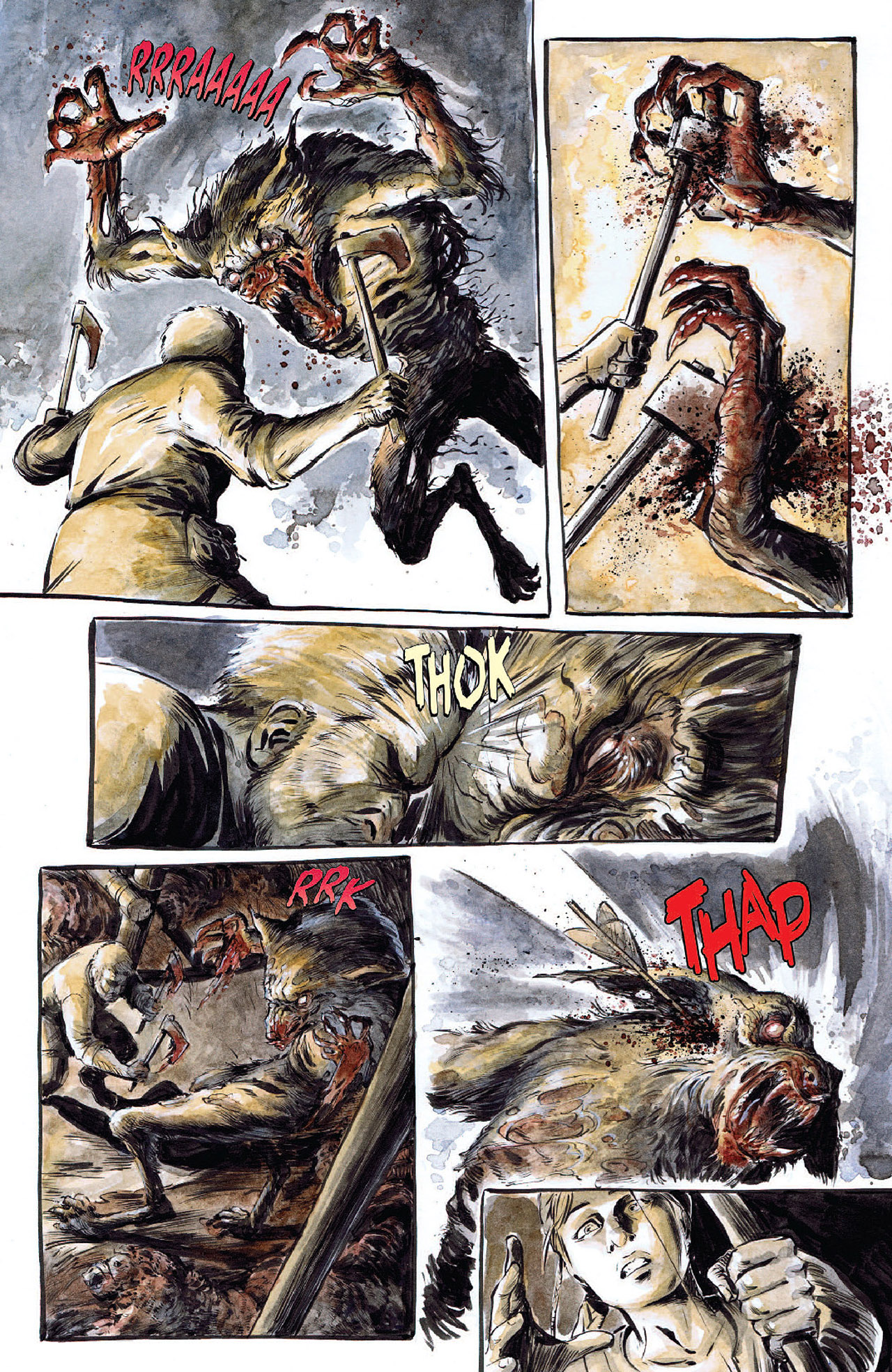 Read online Night of 1000 Wolves comic -  Issue #2 - 4