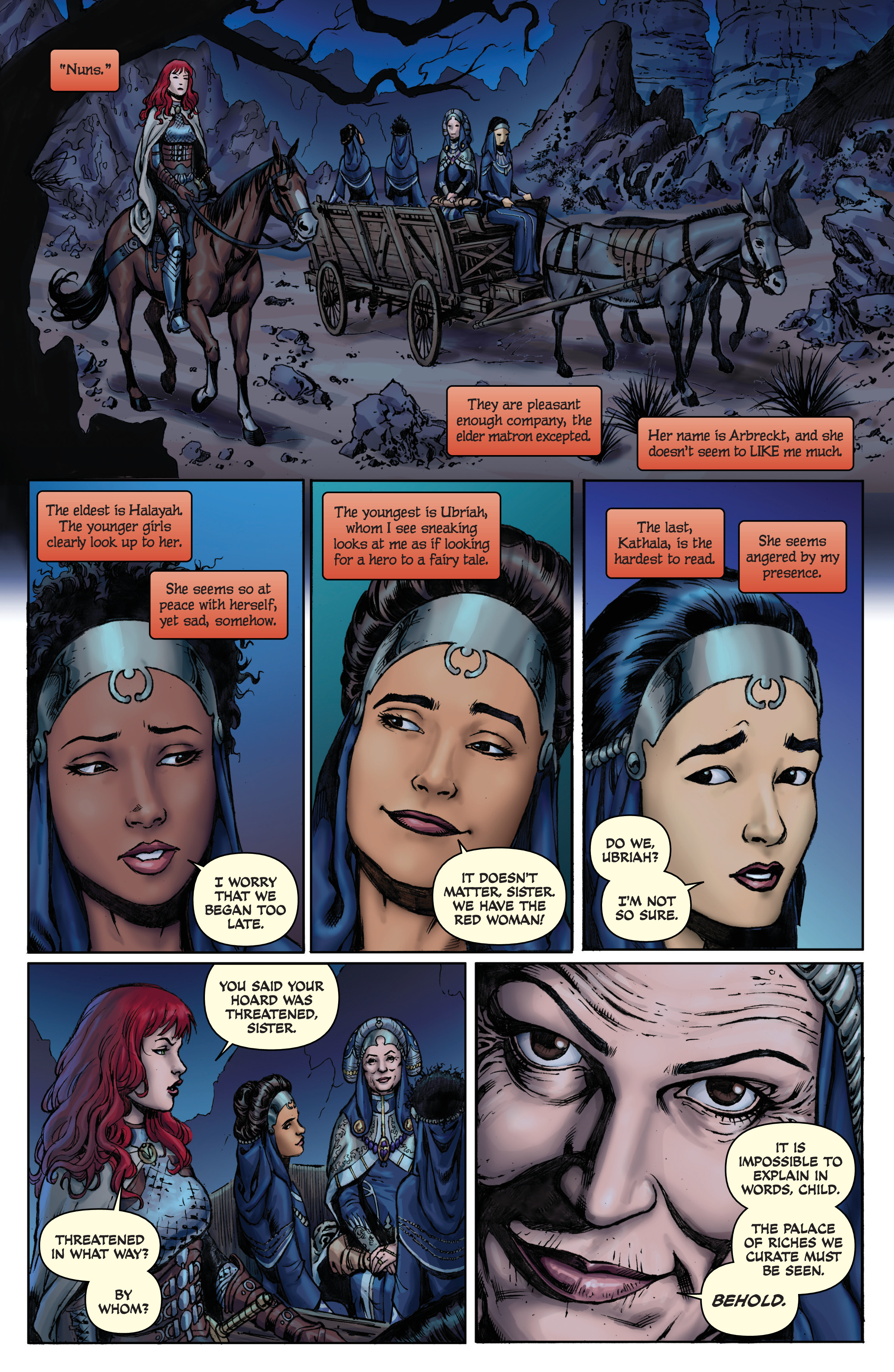 Read online Red Sonja (2013) comic -  Issue # _TPB Complete Gail Simone Red Sonja Omnibus (Part 5) - 13