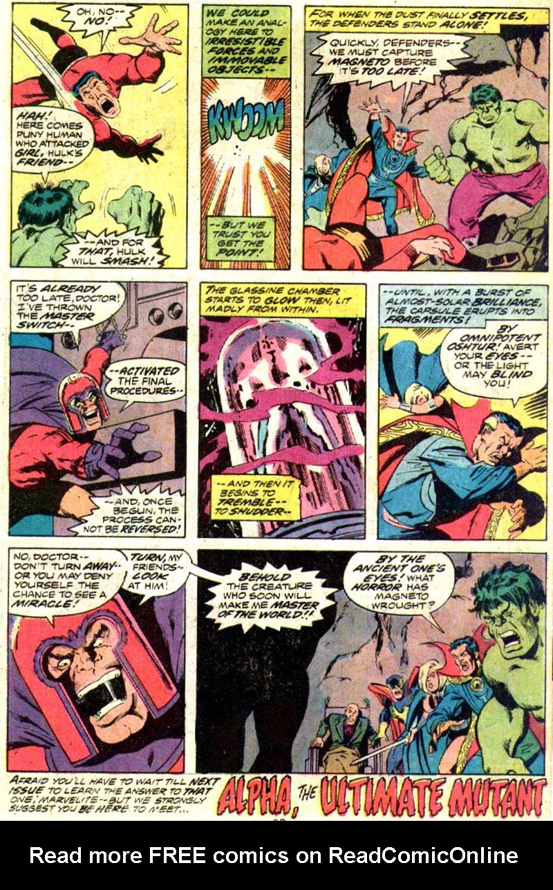 Read online The Defenders (1972) comic -  Issue #15 - 19