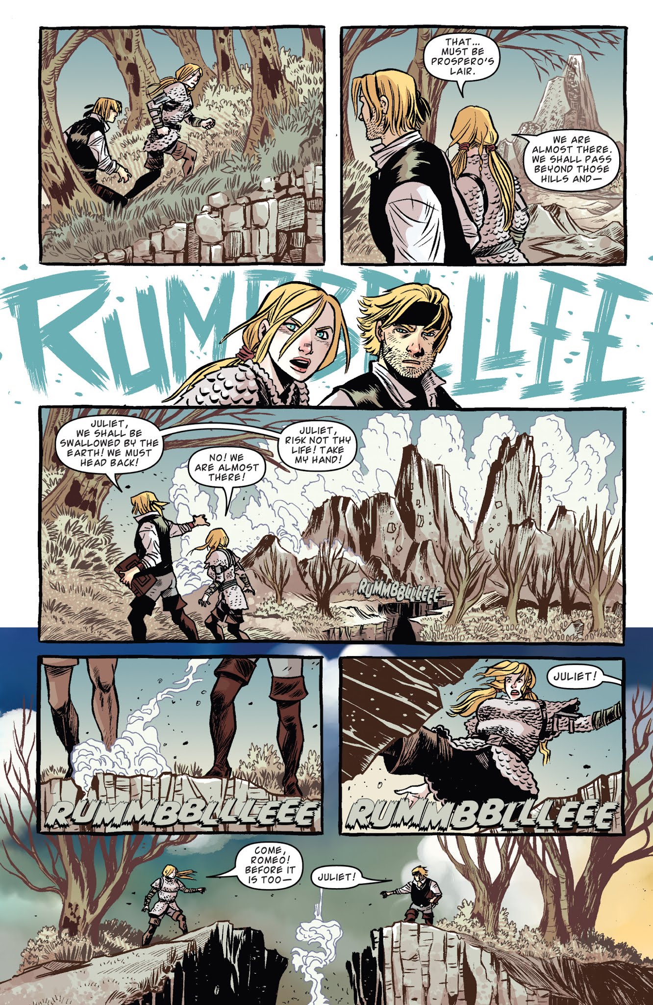 Read online Kill Shakespeare: The Tide of Blood comic -  Issue # TPB - 72