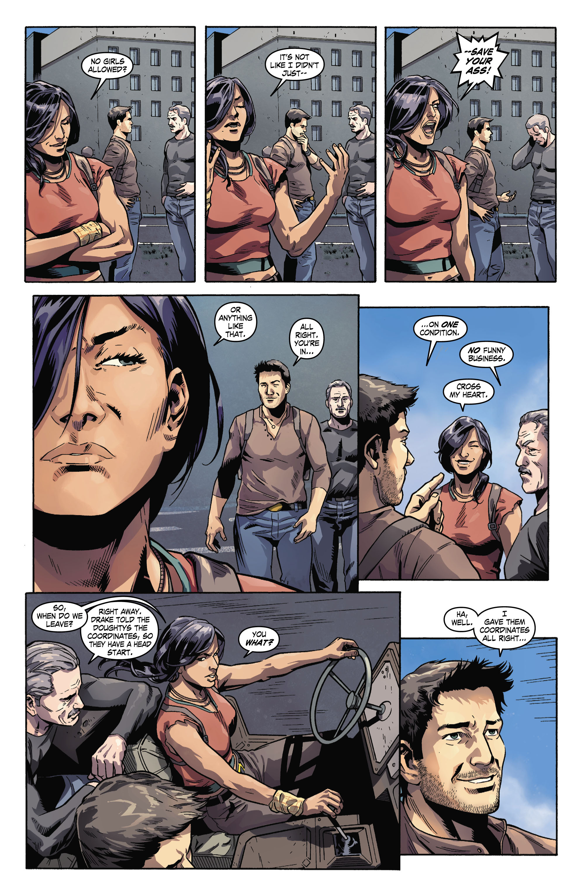 Read online Uncharted comic -  Issue #3 - 11