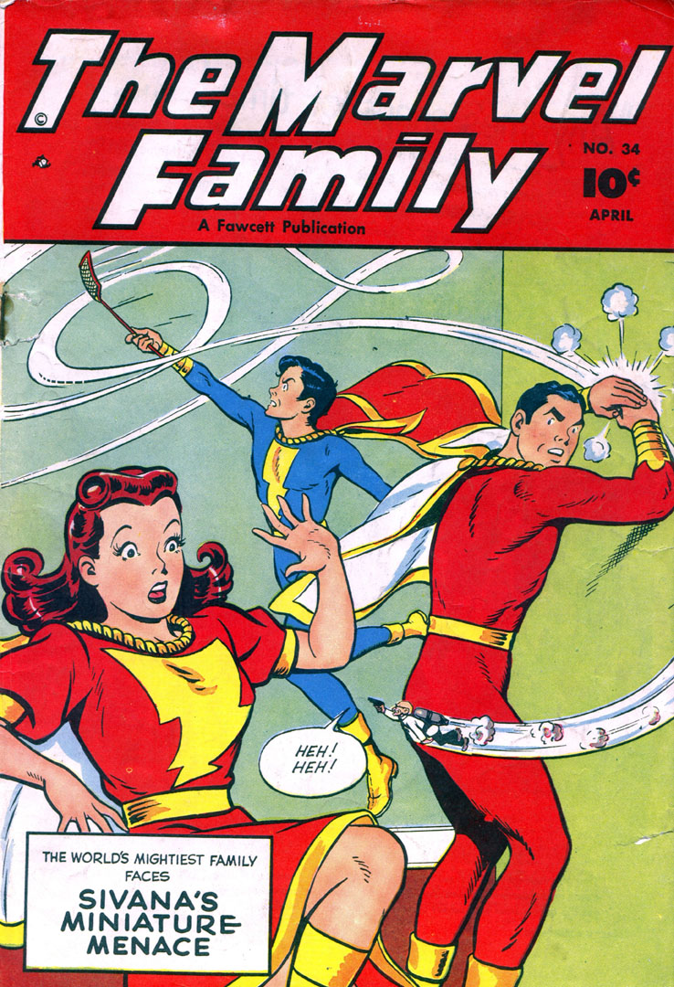 Read online The Marvel Family comic -  Issue #34 - 1