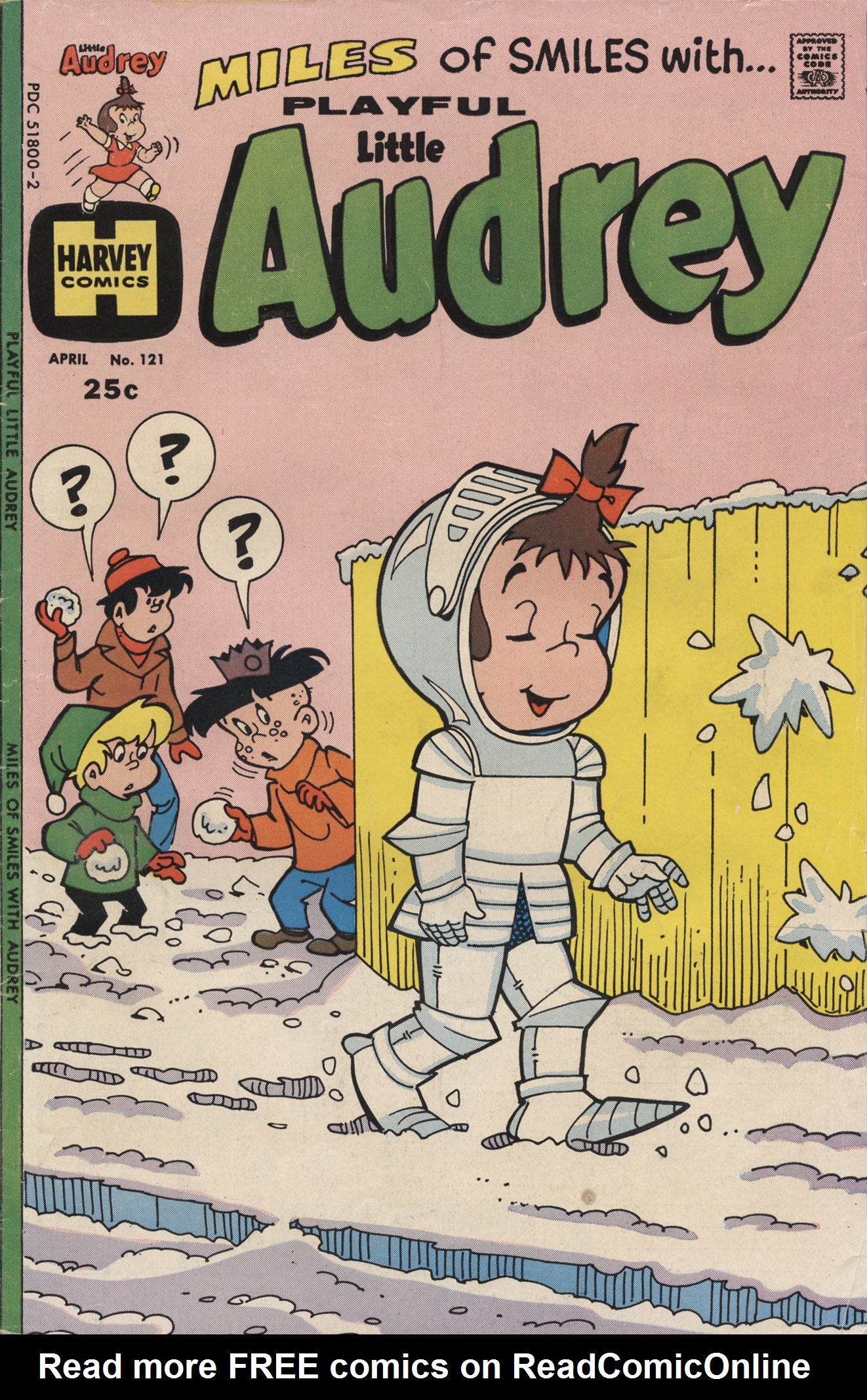 Read online Playful Little Audrey comic -  Issue #121 - 1