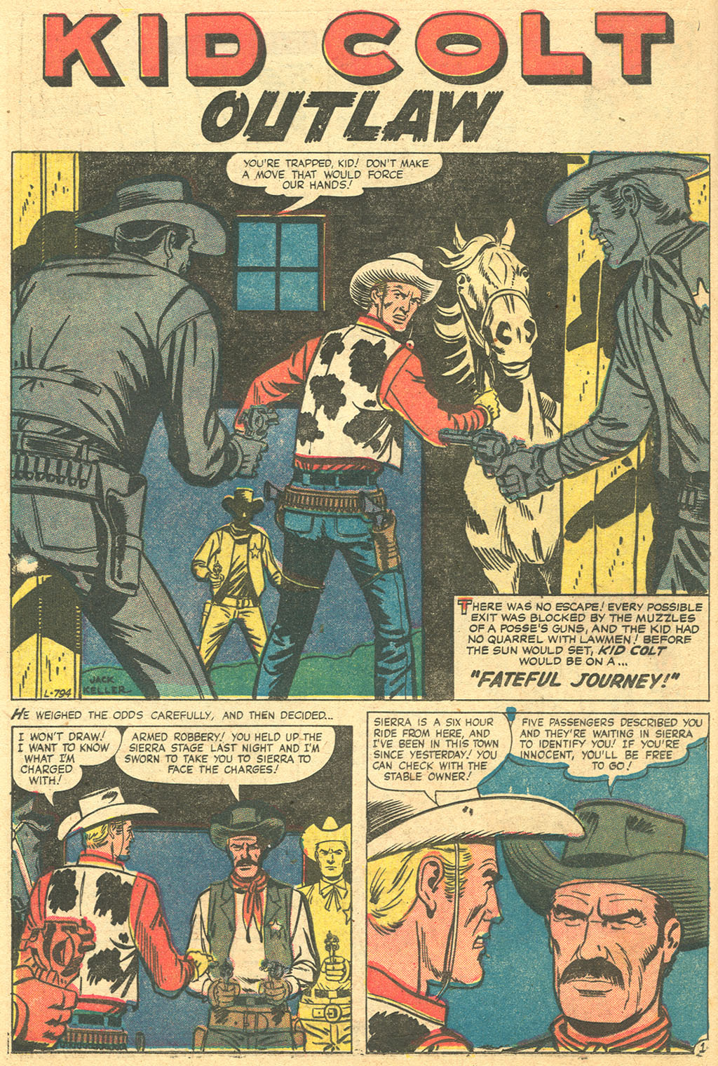 Read online Kid Colt Outlaw comic -  Issue #72 - 17