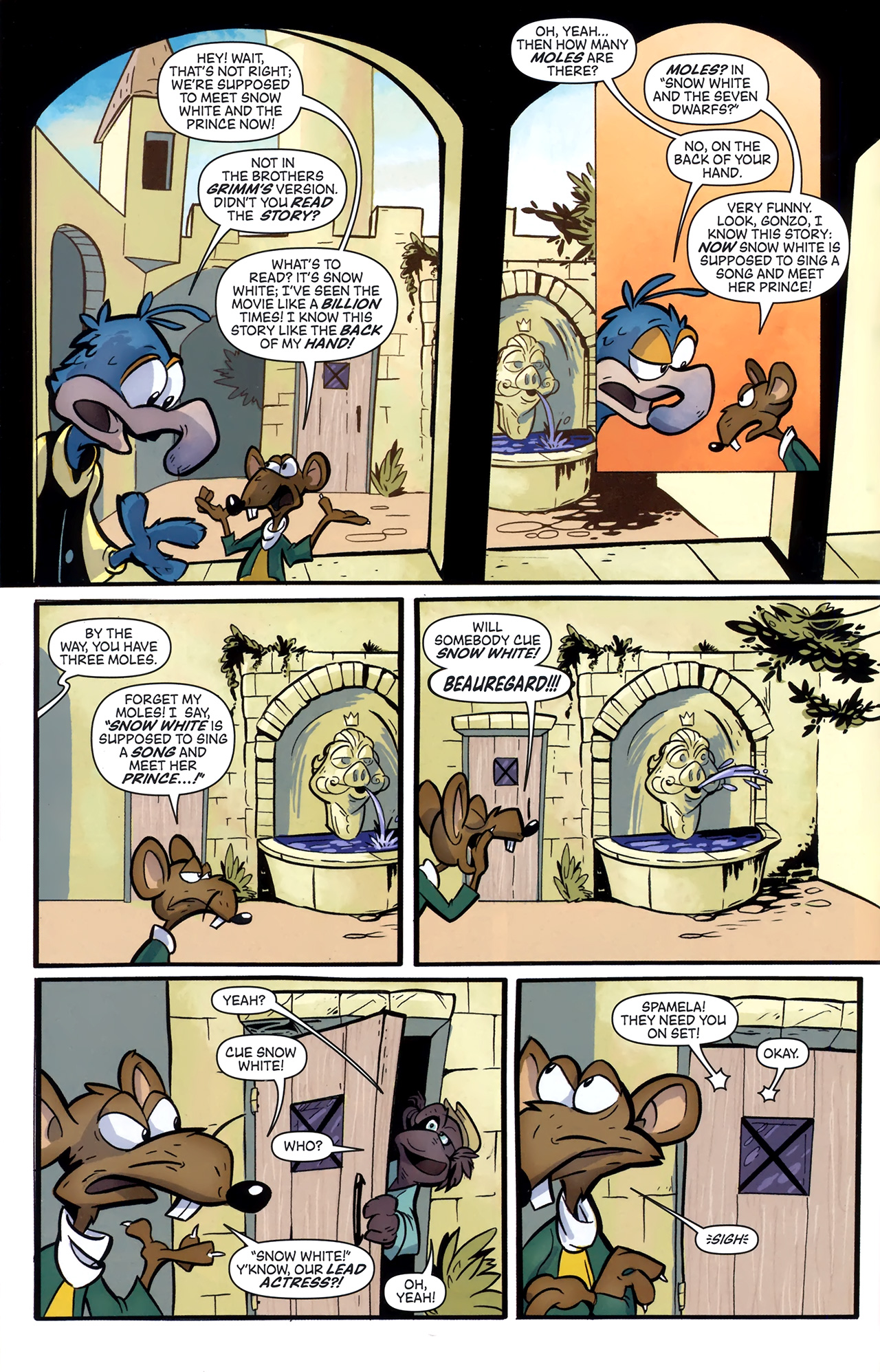 Read online Muppet Snow White comic -  Issue #1 - 8