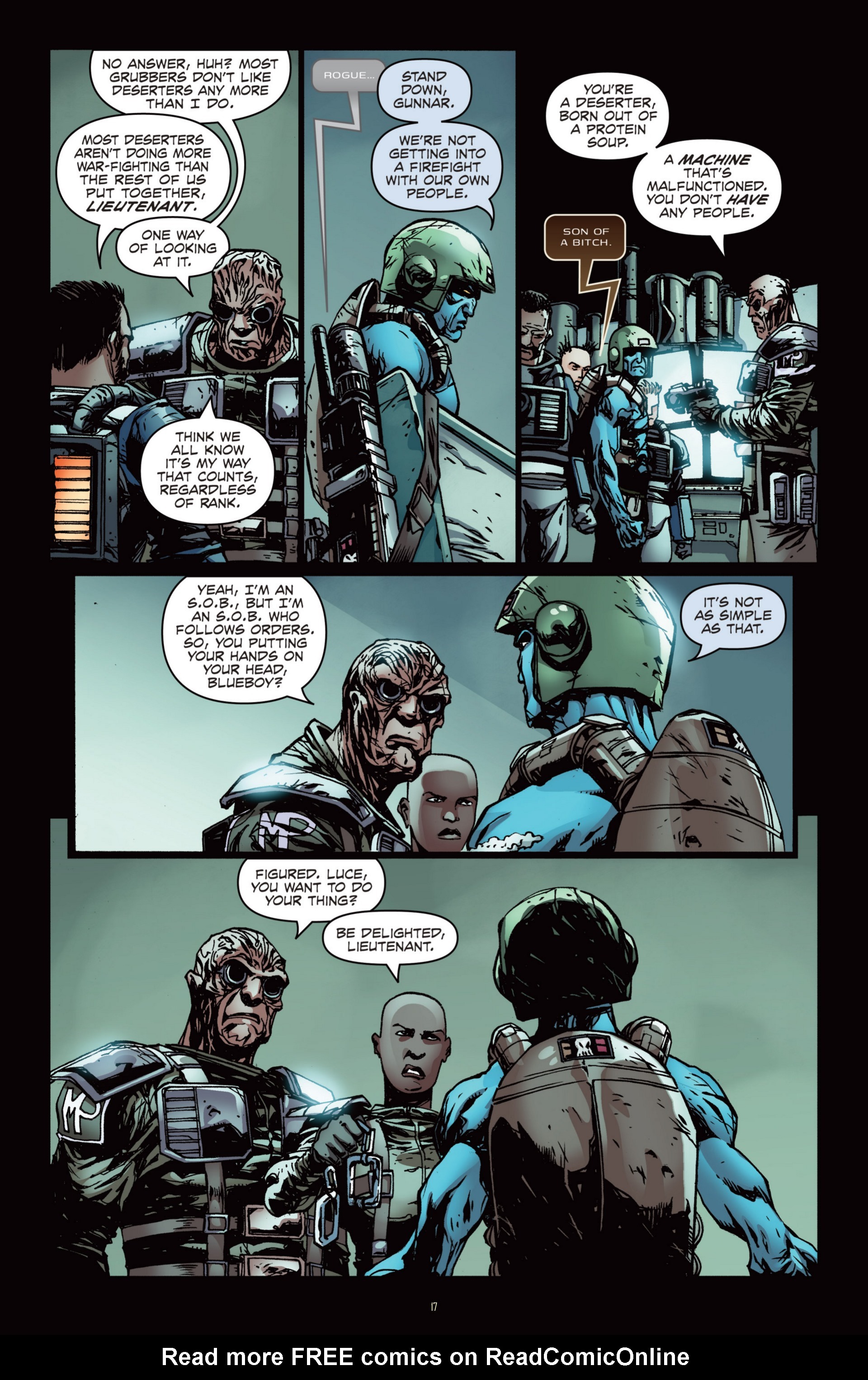 Read online Rogue Trooper (2014) comic -  Issue #3 - 20