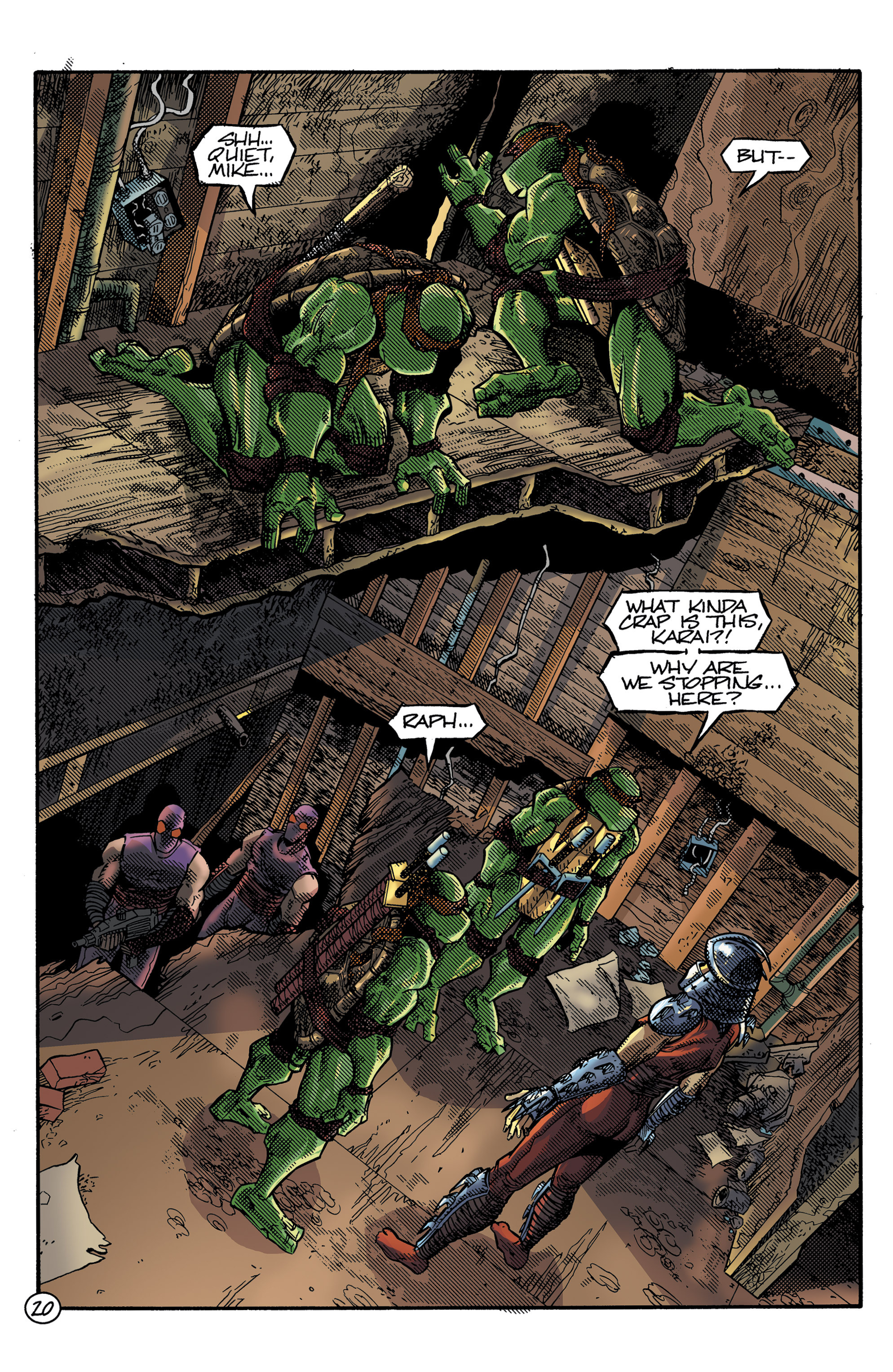 Read online Teenage Mutant Ninja Turtles Color Classics (2015) comic -  Issue #12 - 22