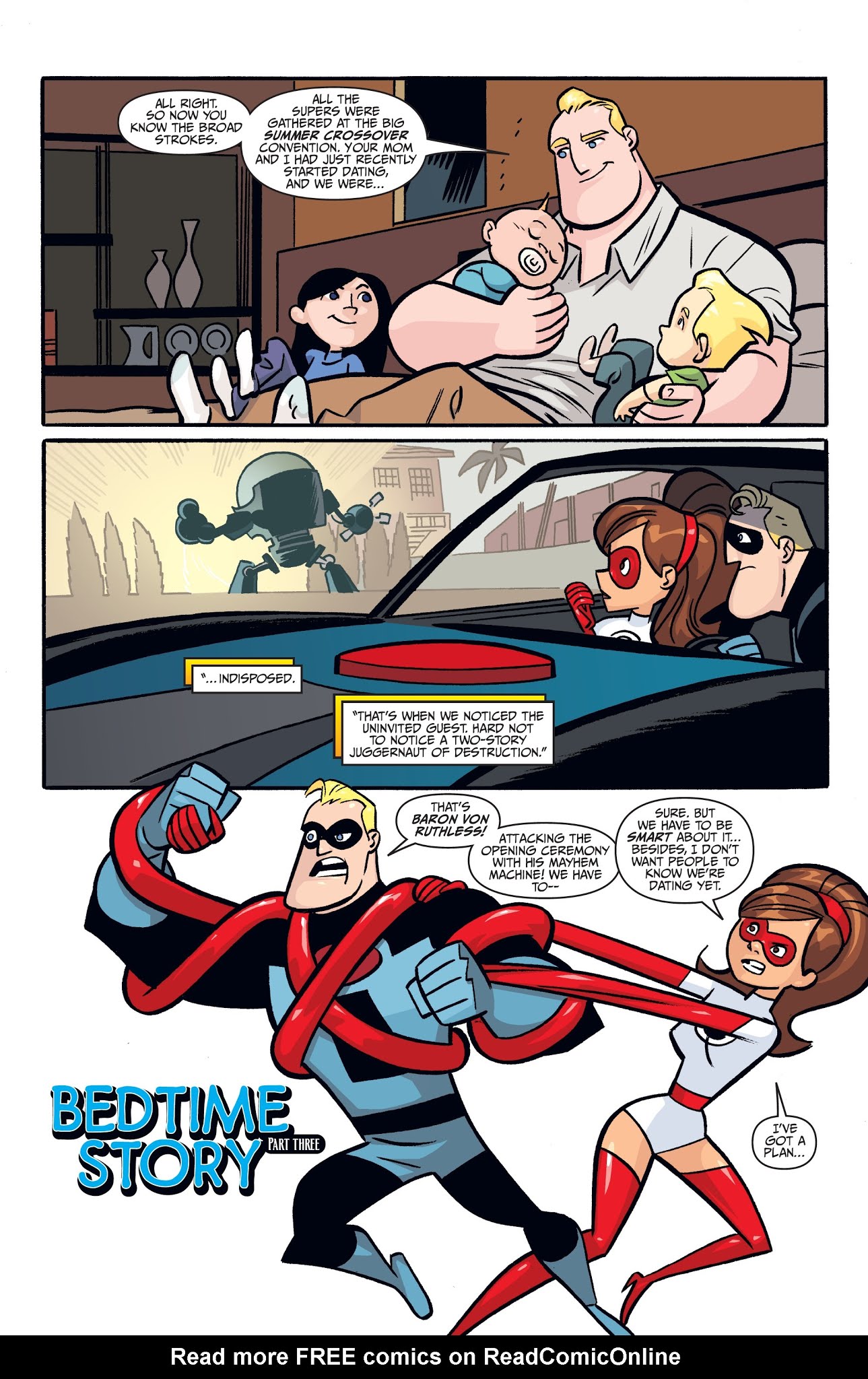Read online Disney / Pixar The Incredibles 2: Crisis In Mid-Life! & Other Stories comic -  Issue #3 - 15
