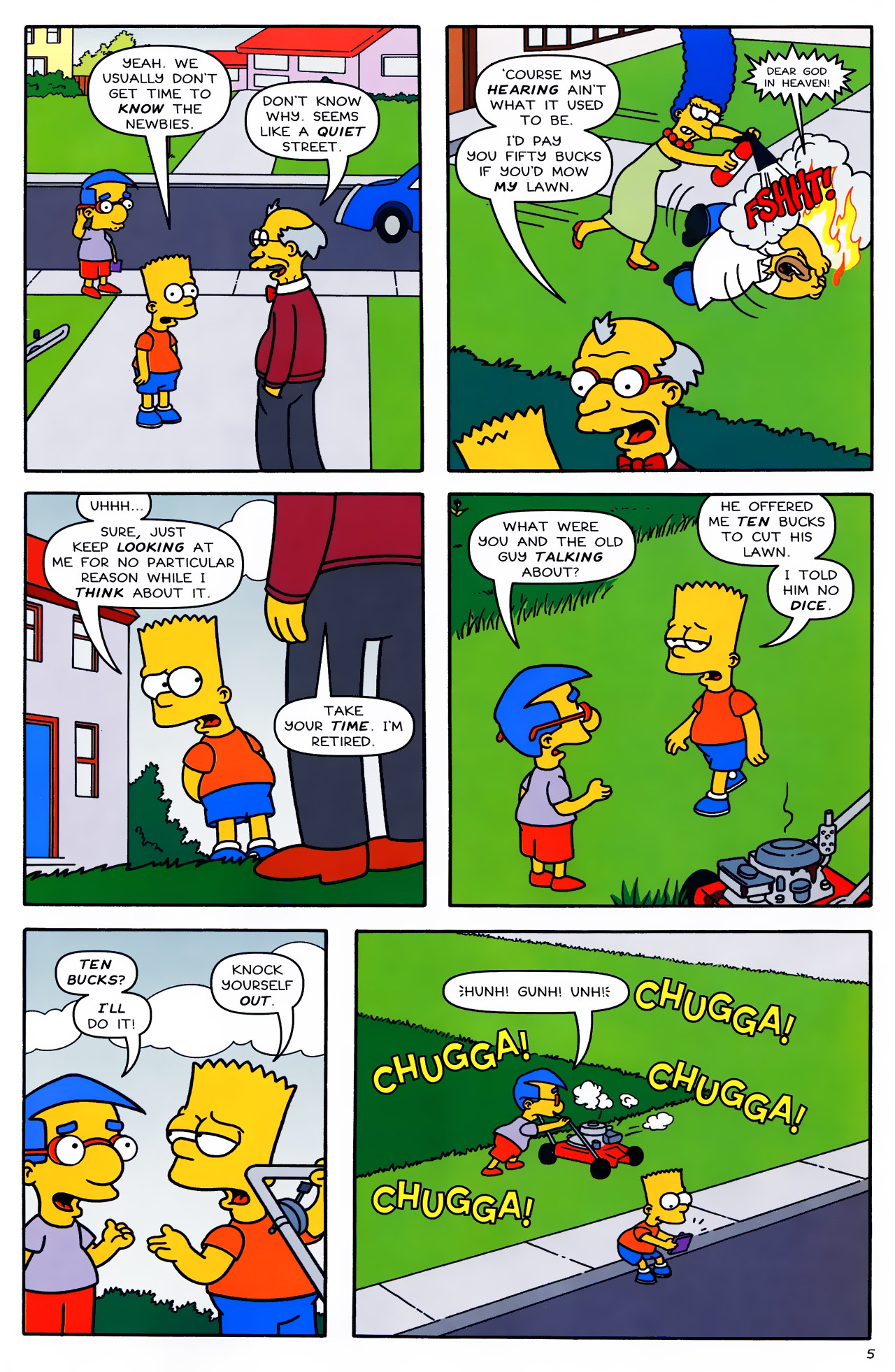 Read online Simpsons Comics comic -  Issue #140 - 6