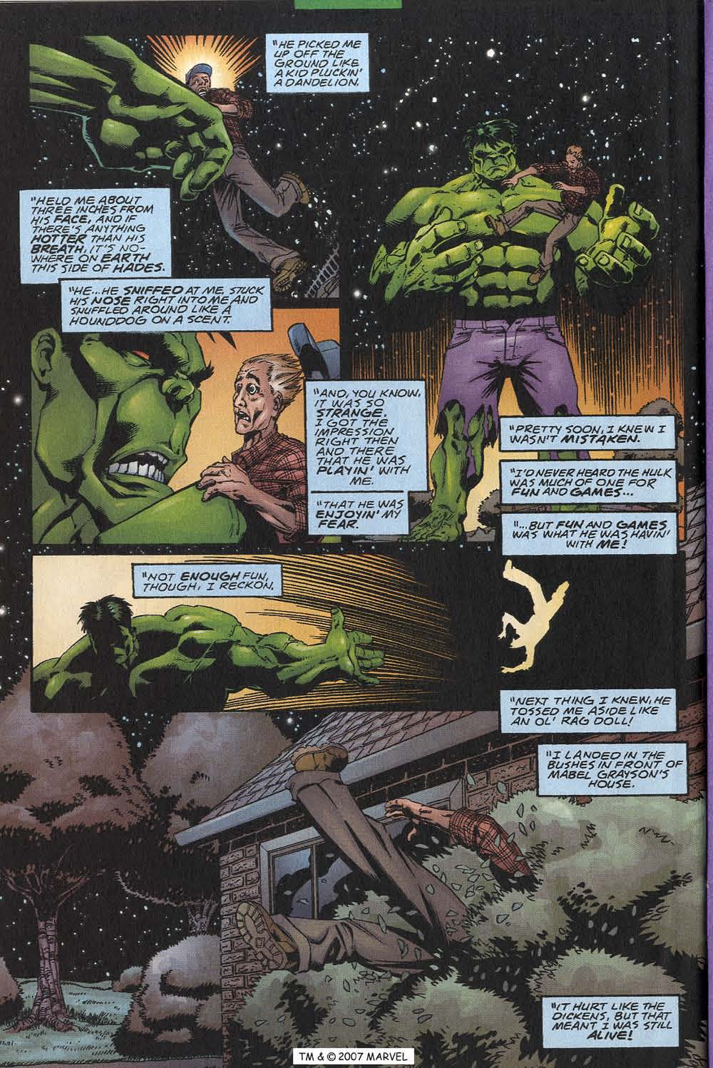 Read online Hulk (1999) comic -  Issue #5 - 30