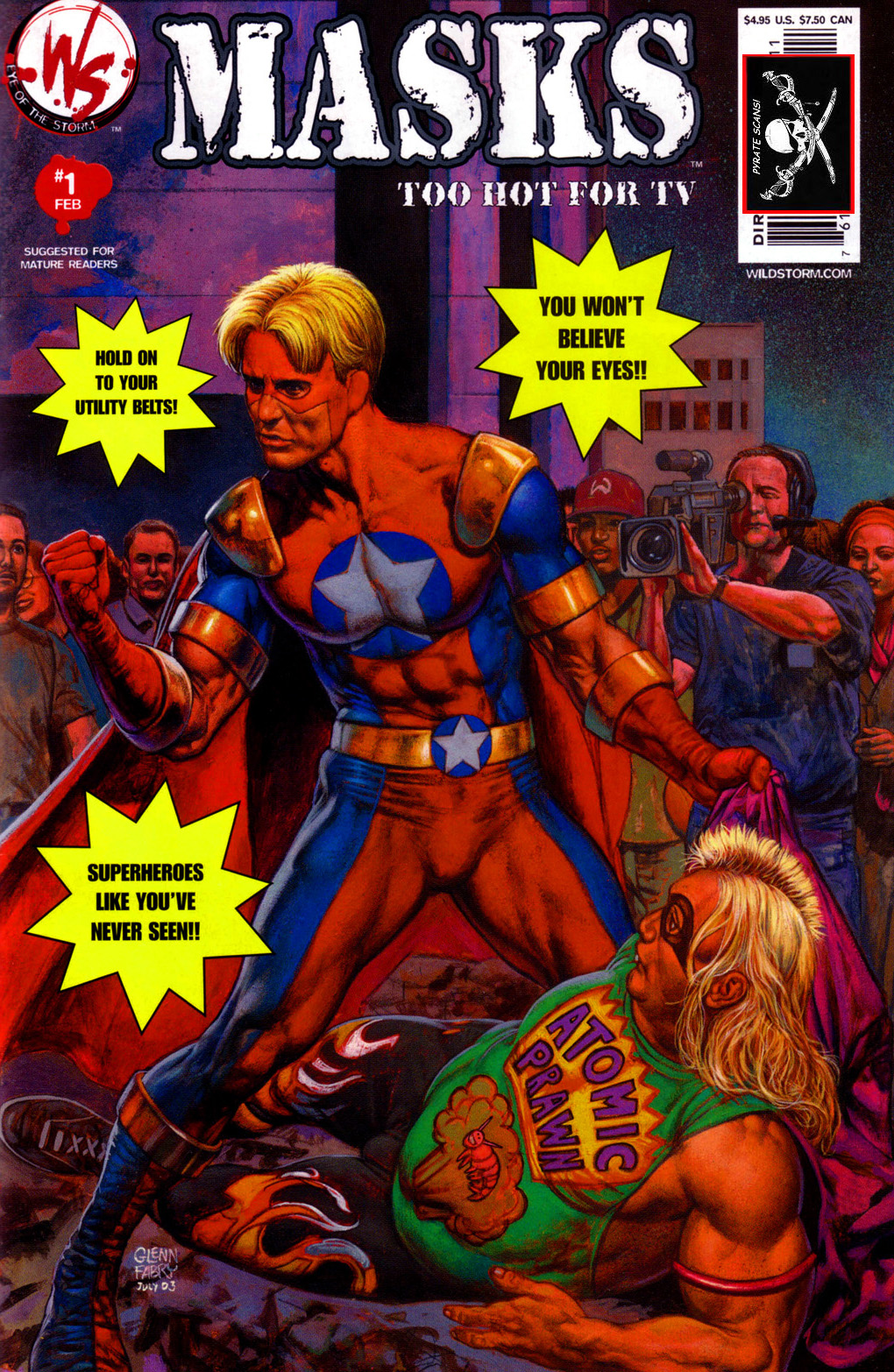 Read online Masks: Too Hot for TV! comic -  Issue # Full - 1