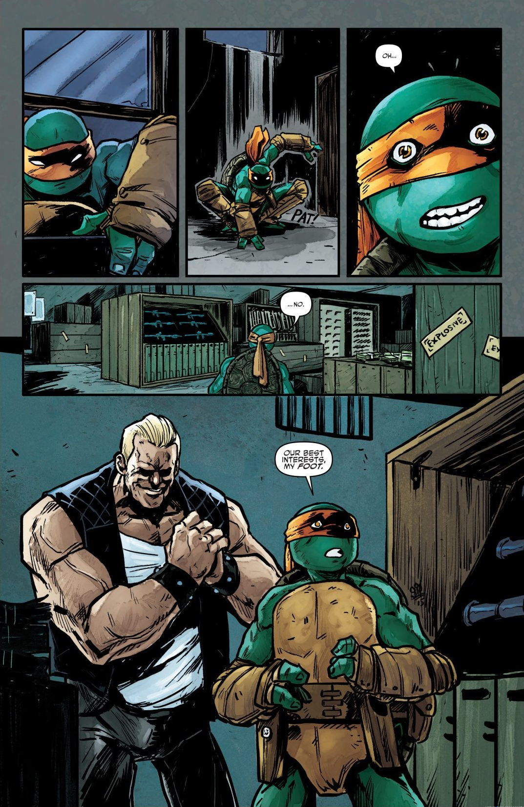 Read online Teenage Mutant Ninja Turtles: The IDW Collection comic -  Issue # TPB 7 (Part 1) - 75