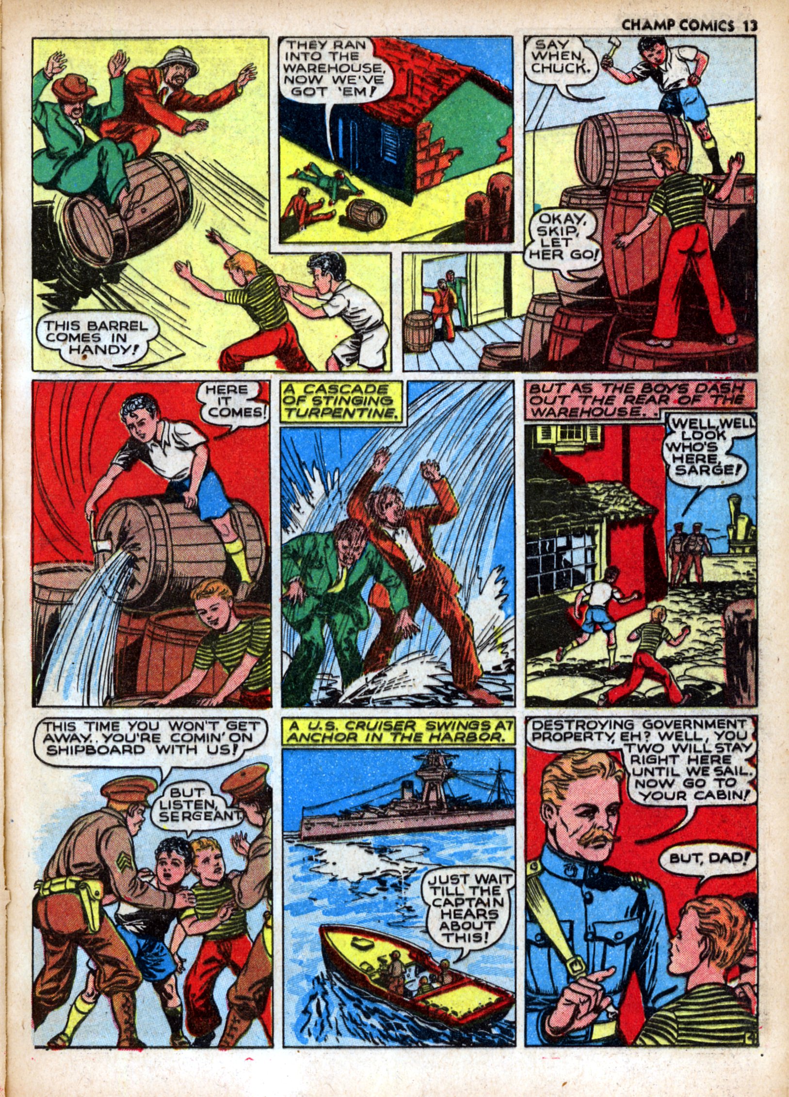 Read online Champ Comics comic -  Issue #15 - 15