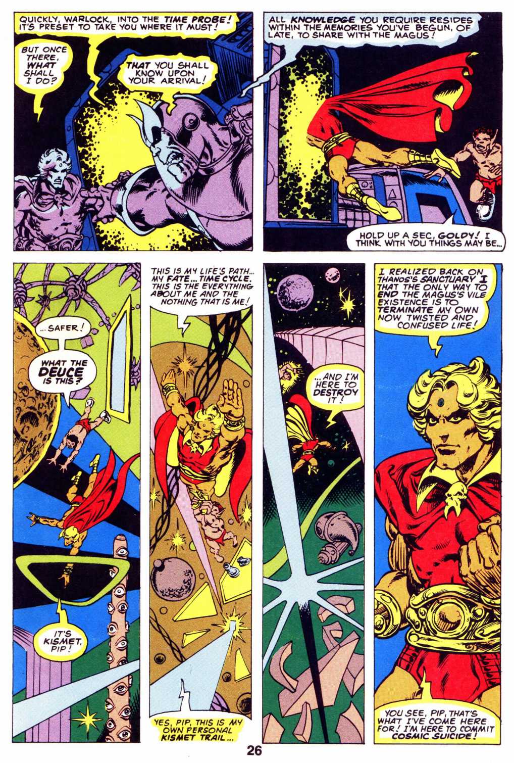 Read online Warlock (1982) comic -  Issue #3 - 26