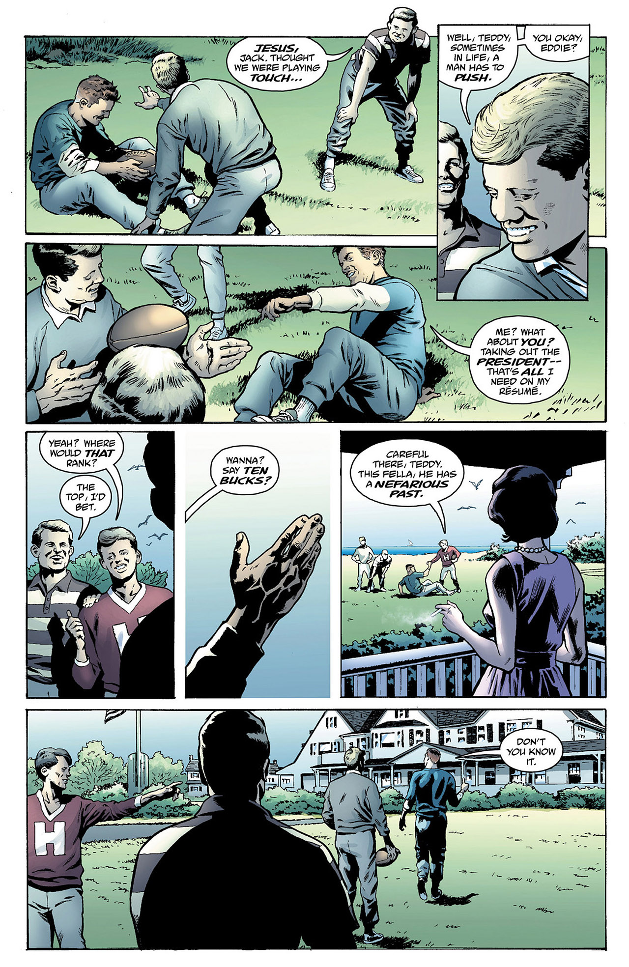 Read online Before Watchmen: Comedian comic -  Issue #1 - 8