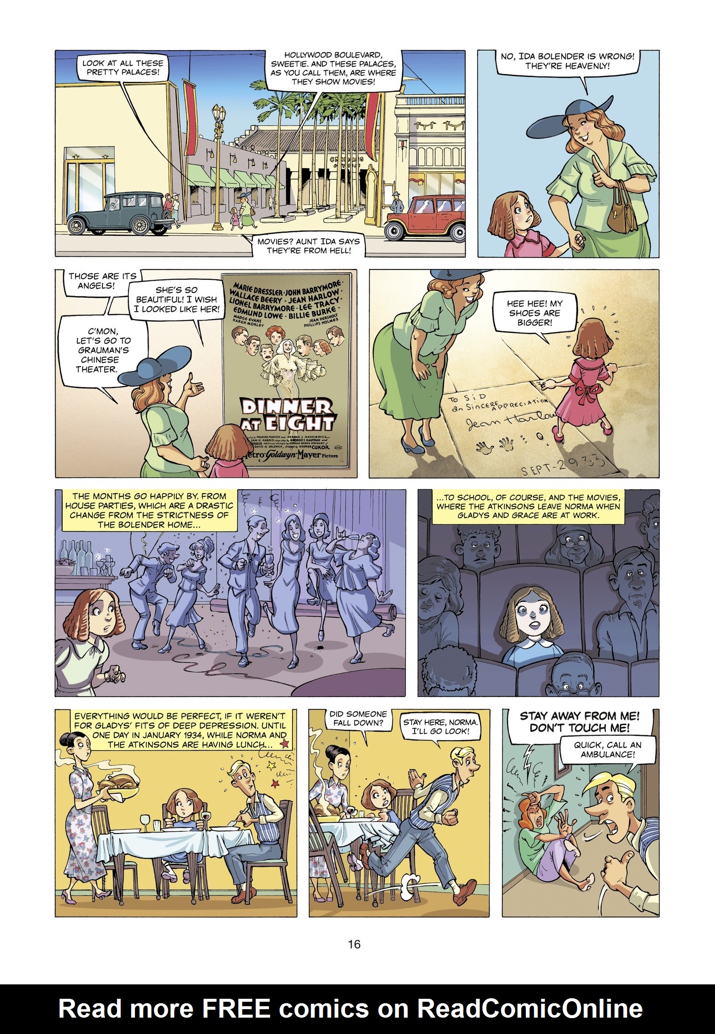 Read online The Stars of History: Marilyn Monroe comic -  Issue # TPB - 16