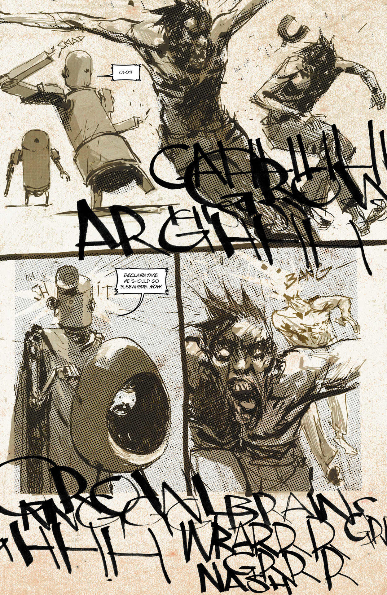Read online ZVRC: Zombies Vs. Robots Classic comic -  Issue #2 - 20