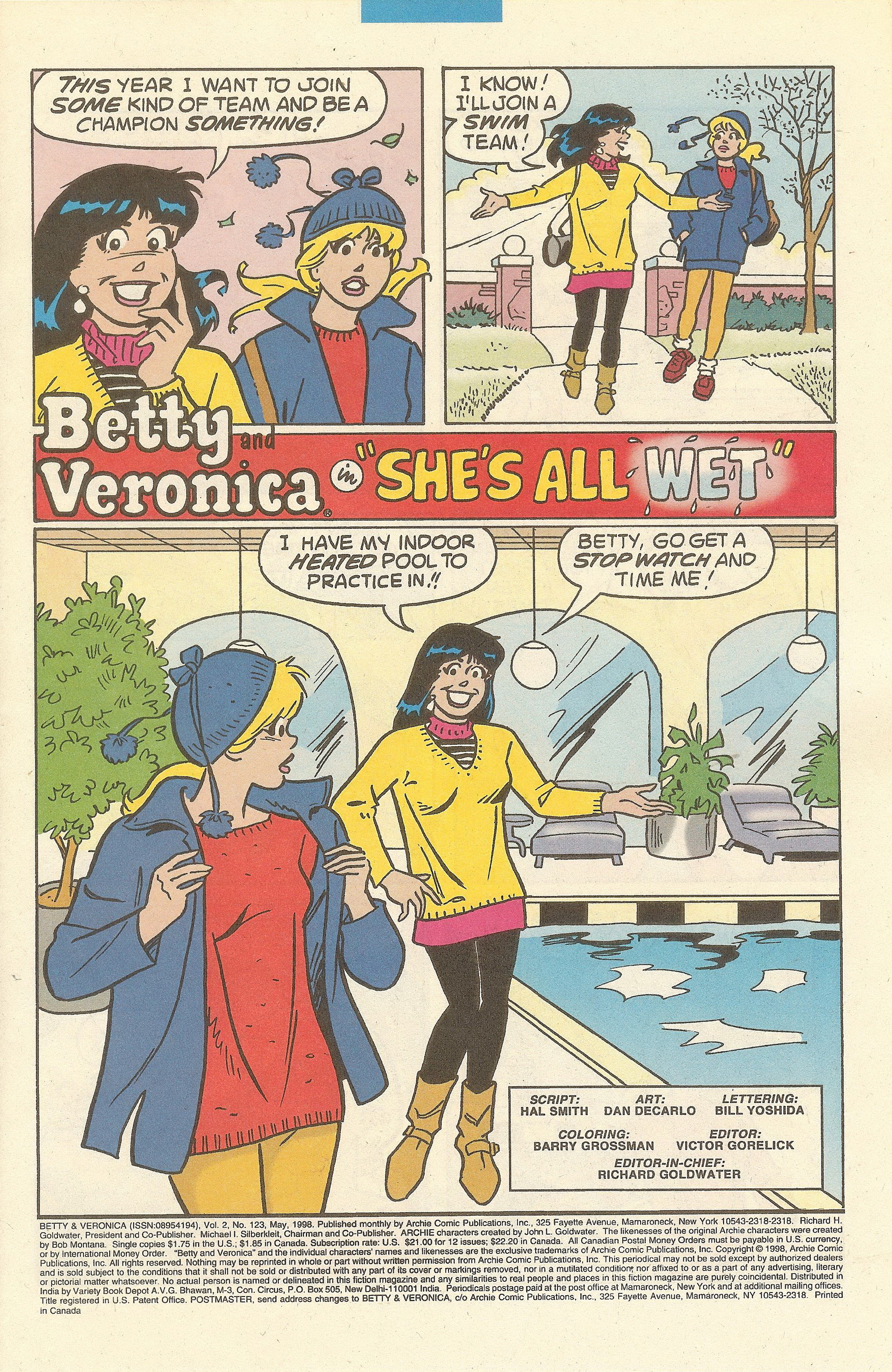 Read online Betty and Veronica (1987) comic -  Issue #123 - 3