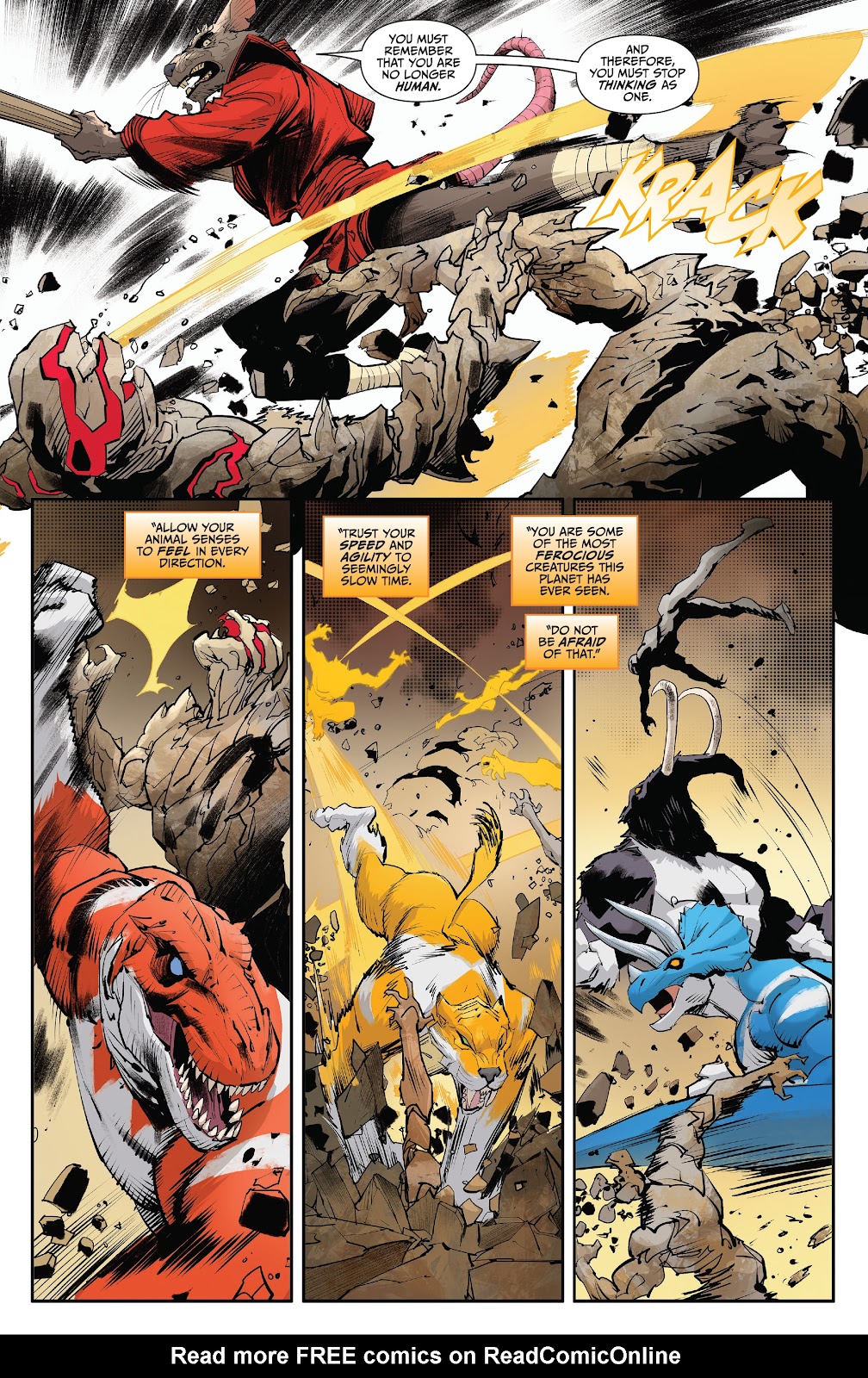 Mighty Morphin Power Rangers/ Teenage Mutant Ninja Turtles II issue 4 - Page 7