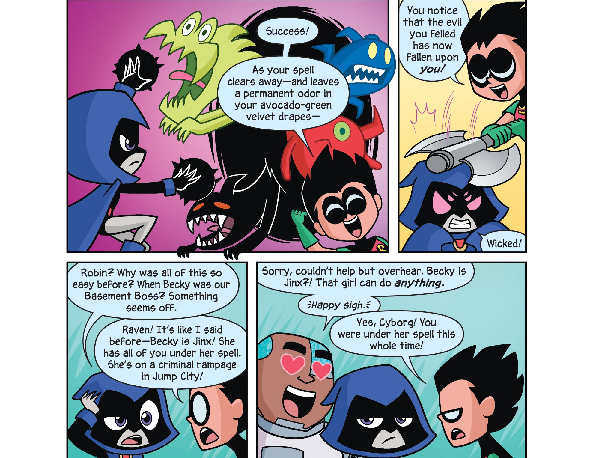 Read online Teen Titans Go! Roll With It! comic -  Issue #9 - 12