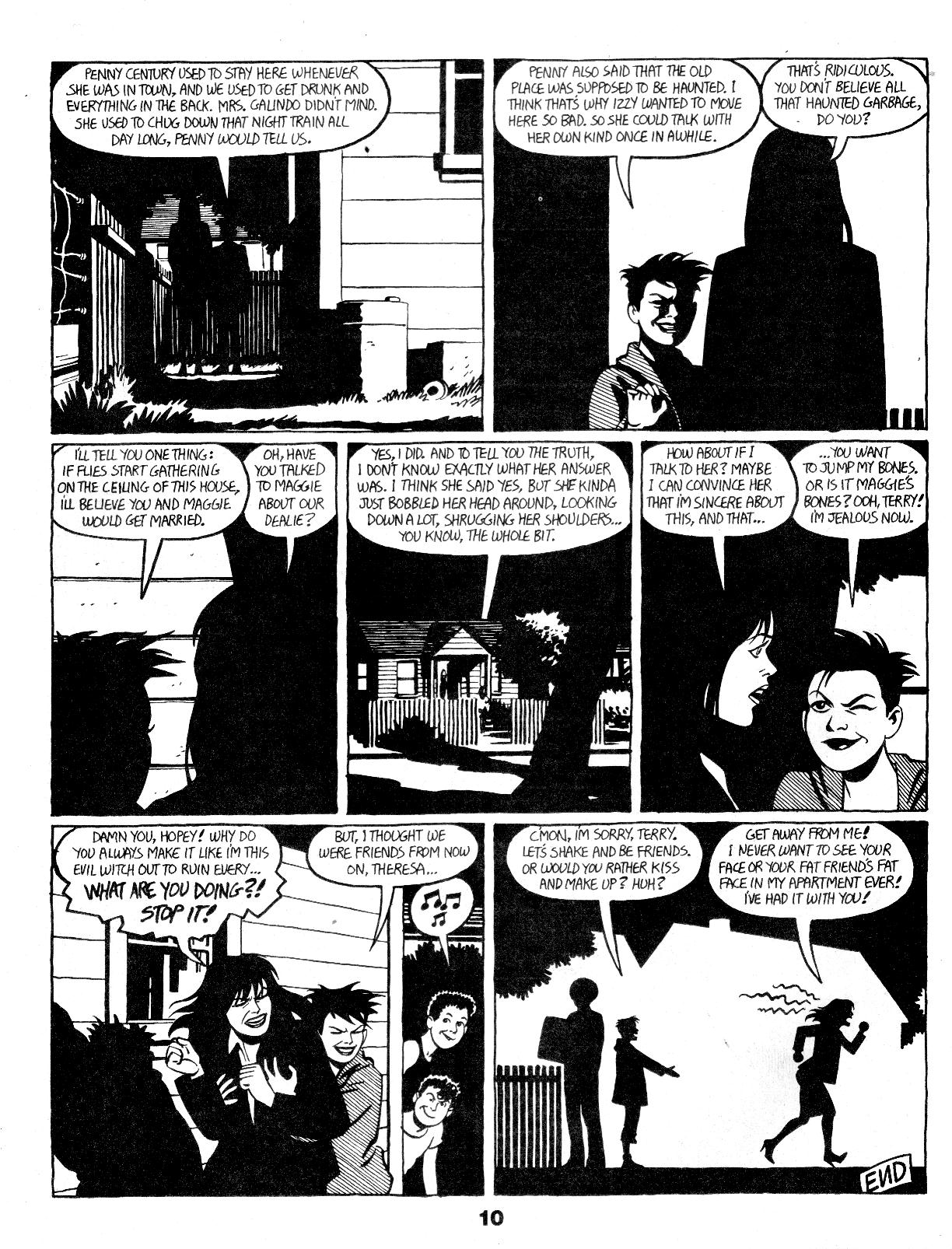 Read online Love and Rockets (1982) comic -  Issue #17 - 12