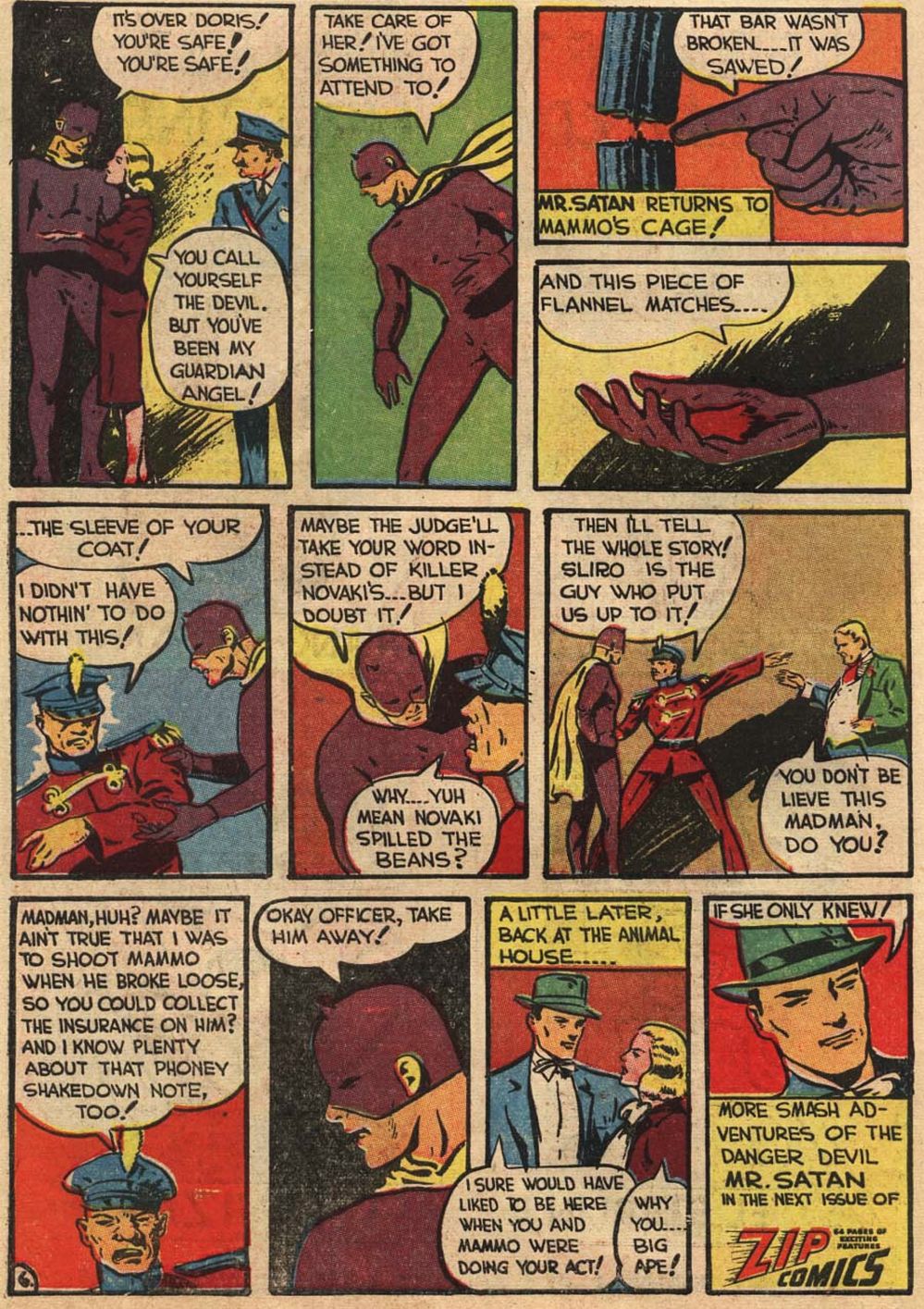 Zip Comics issue 6 - Page 58