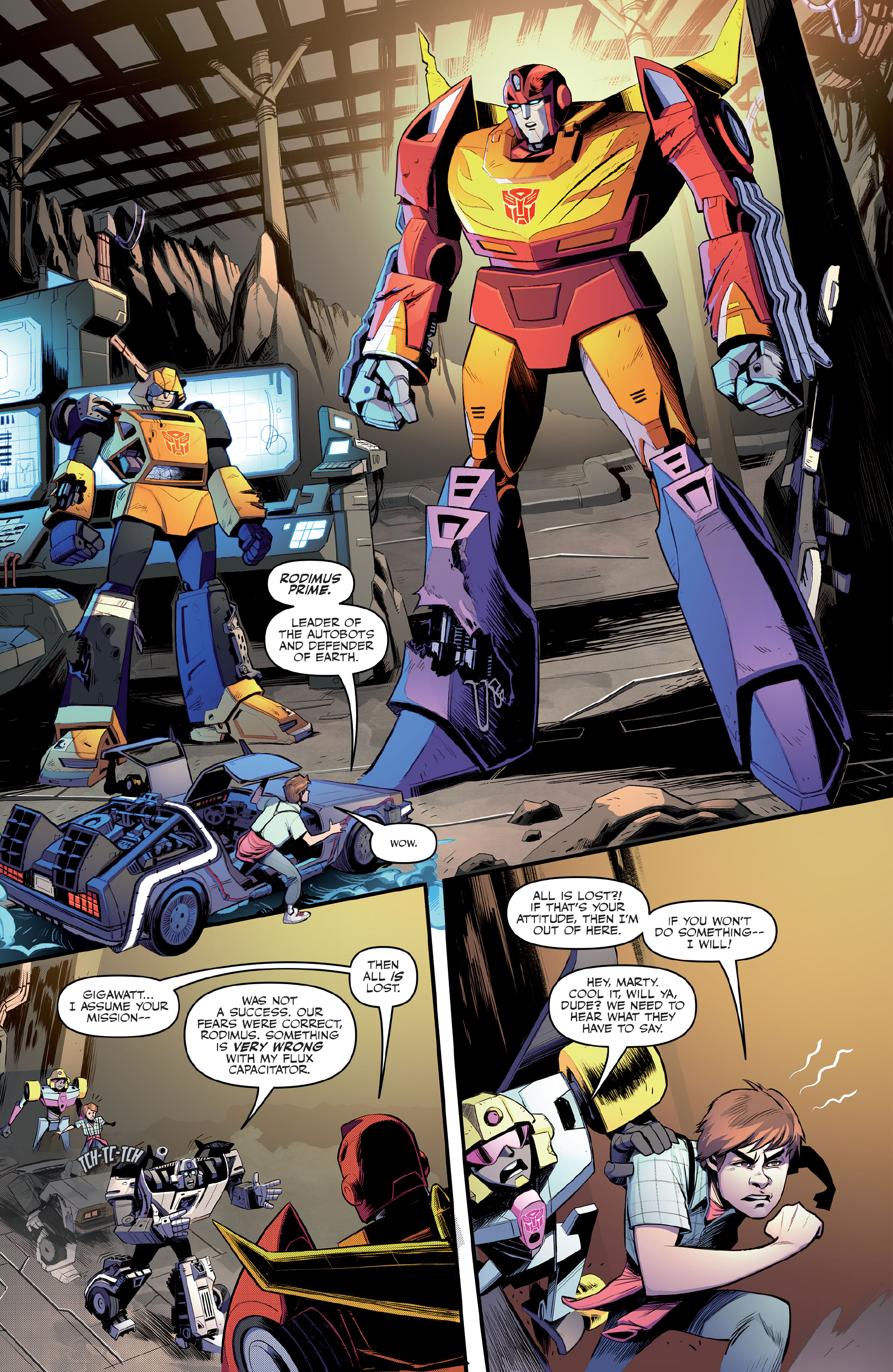 Read online Transformers: Back to the Future comic -  Issue #2 - 11