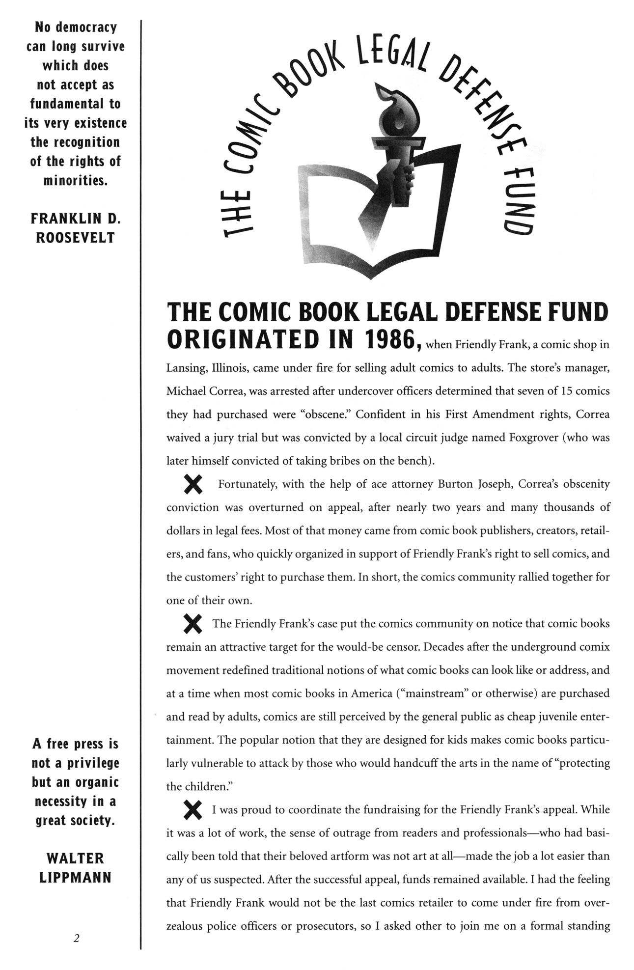 Read online Free Speeches comic -  Issue # Full - 4