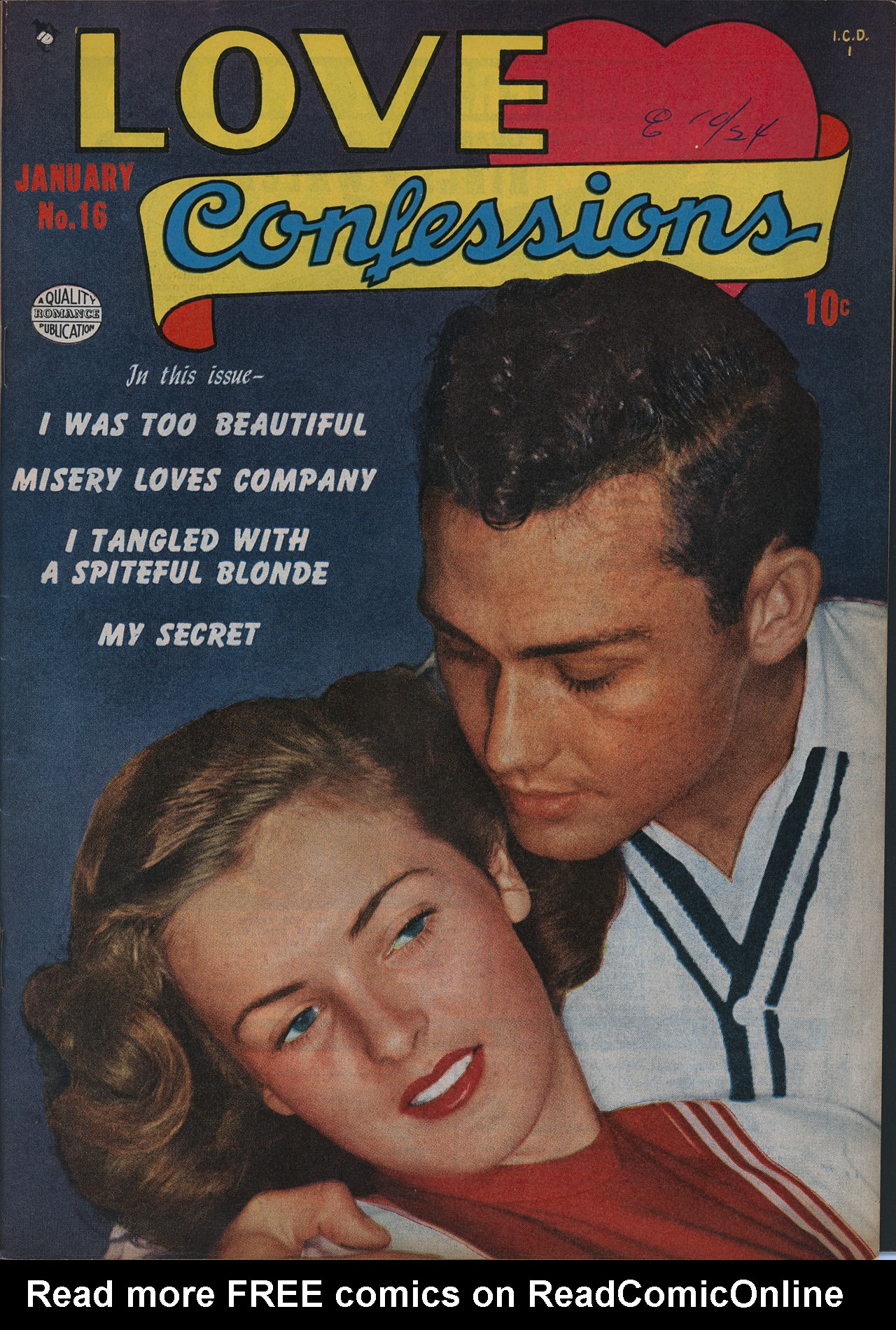 Read online Love Confessions comic -  Issue #16 - 1
