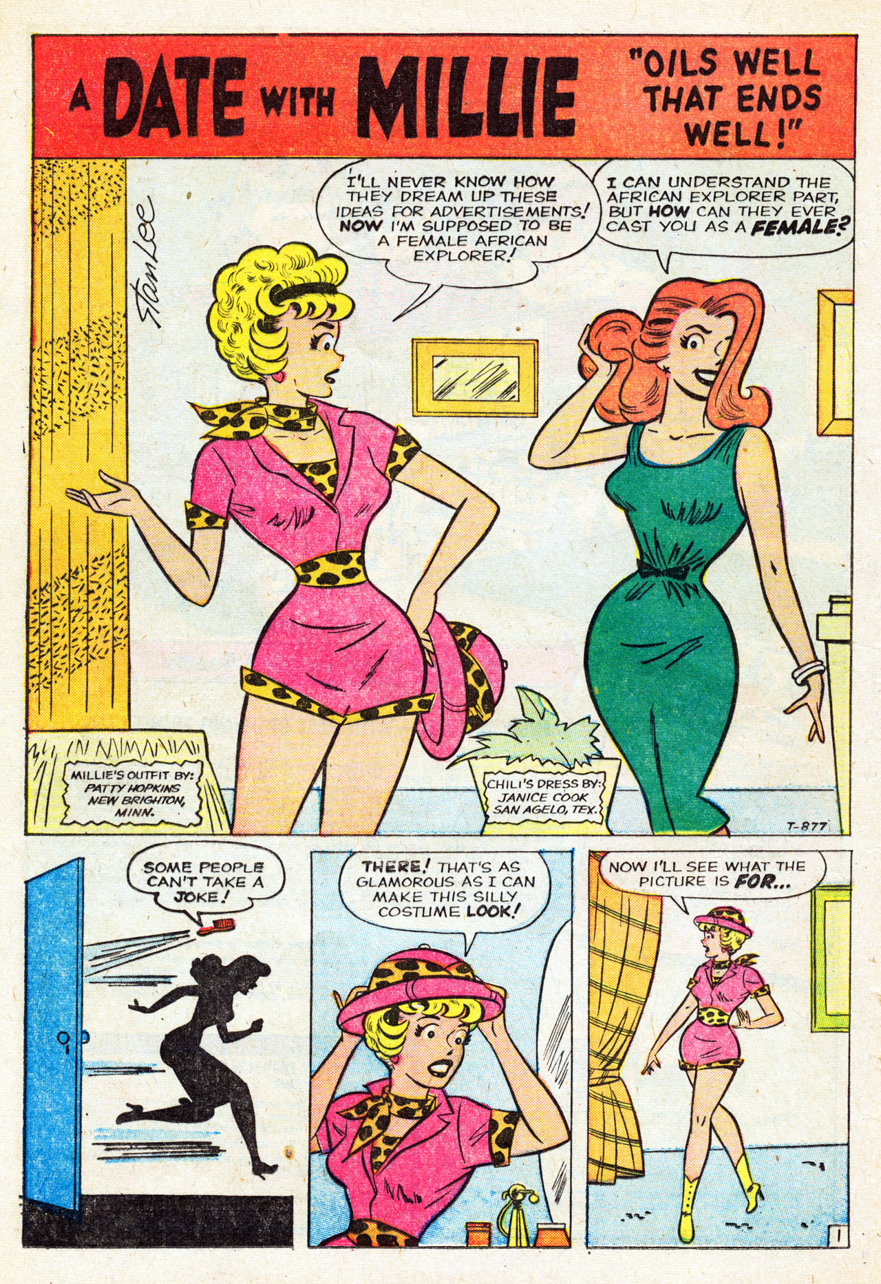 Read online A Date with Millie (1959) comic -  Issue #7 - 16