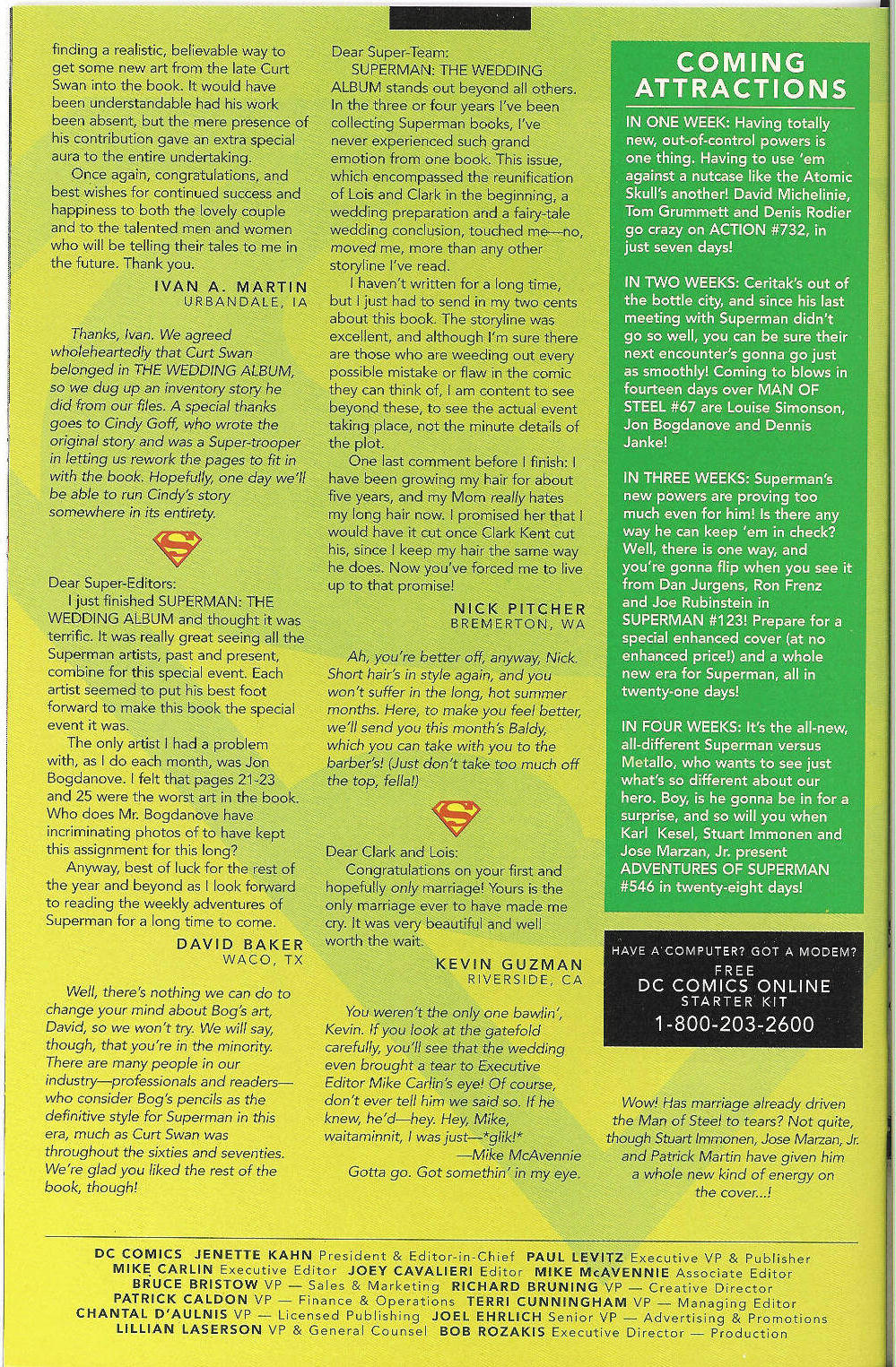 Read online Adventures of Superman (1987) comic -  Issue #545 - 25