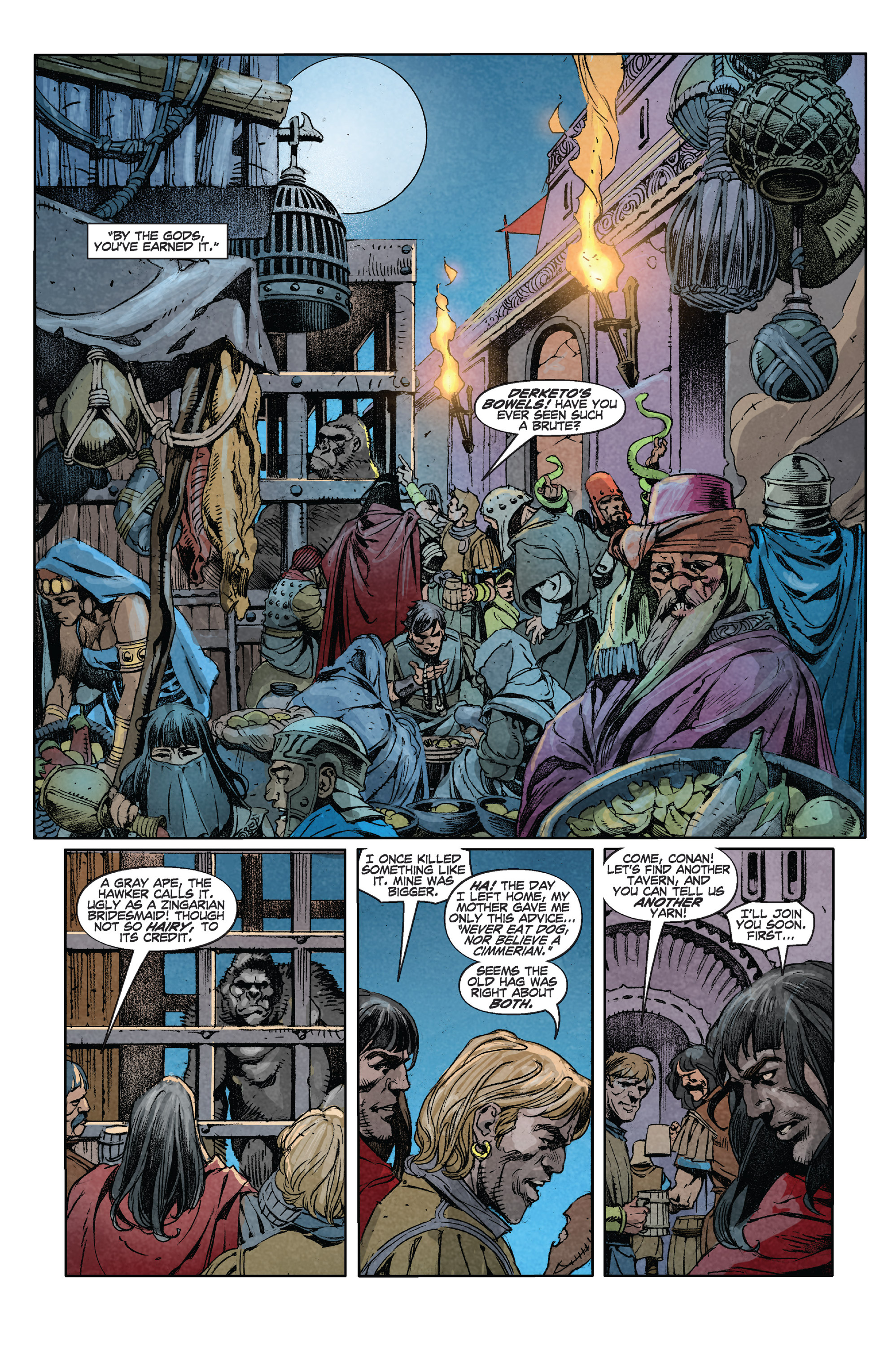 Read online Conan Chronicles Epic Collection comic -  Issue # TPB The Battle of Shamla Pass (Part 1) - 45