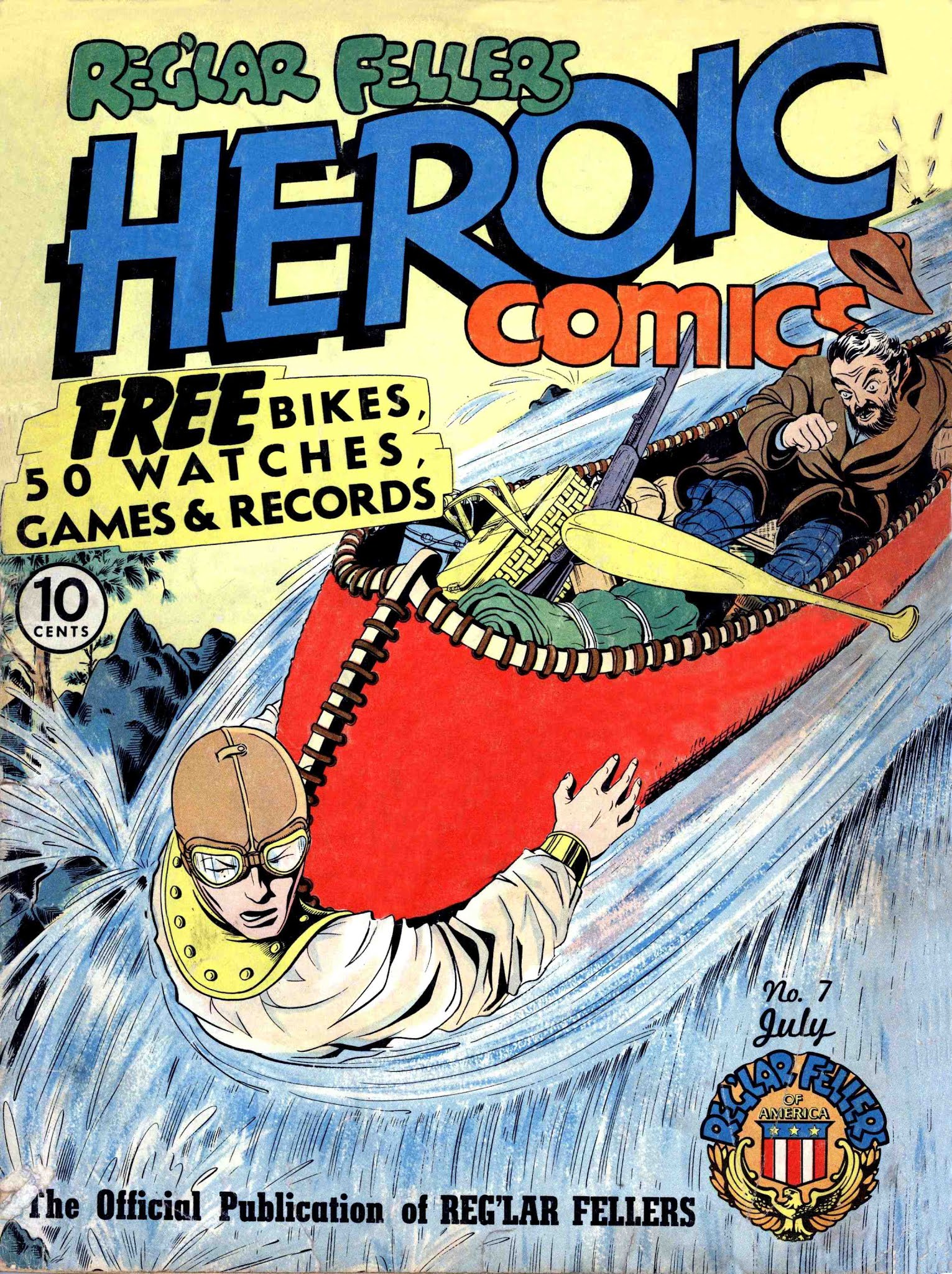Read online Reg'lar Fellers Heroic Comics comic -  Issue #7 - 2