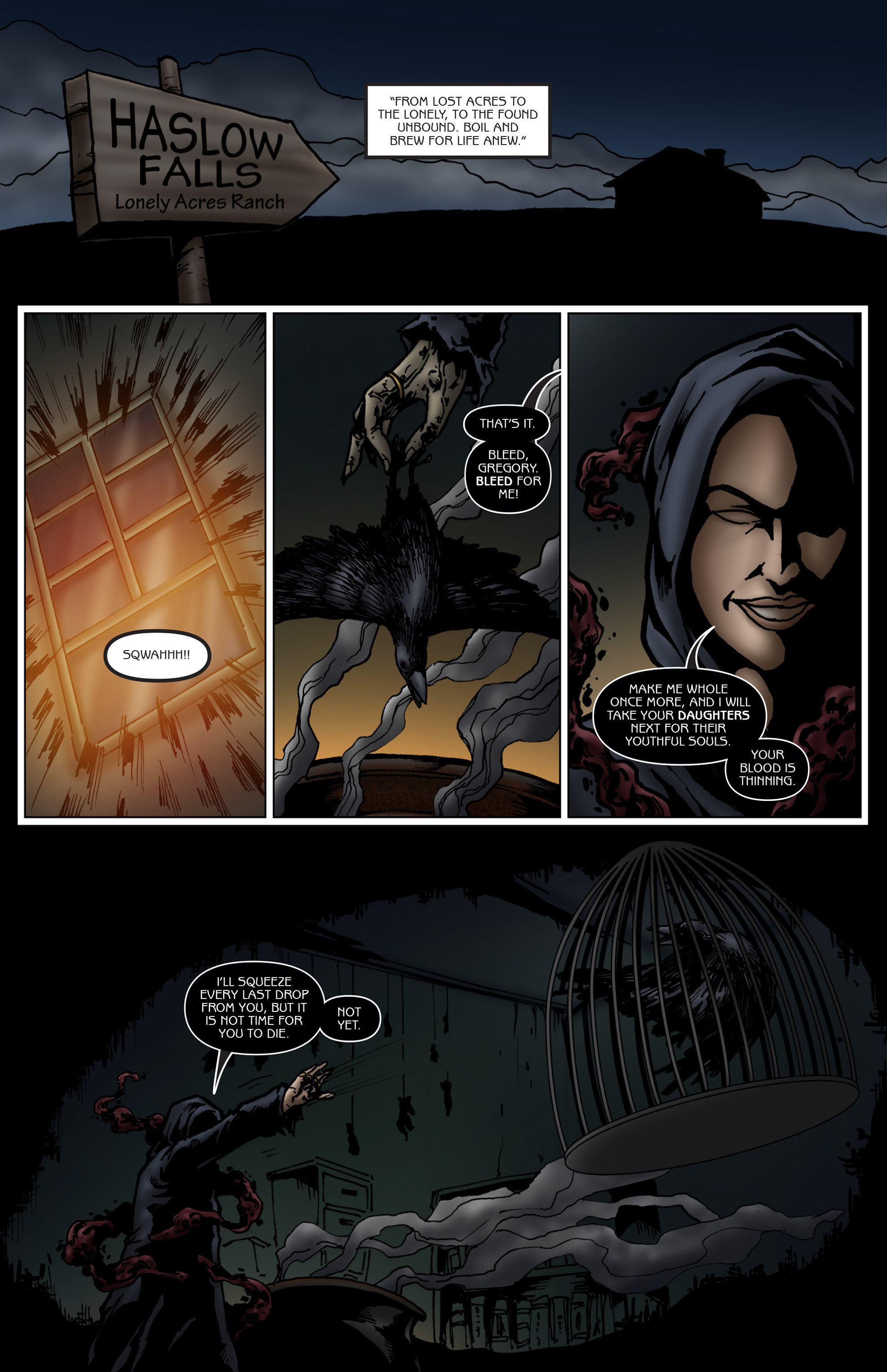 Read online Where the Witches Lurk comic -  Issue #4 - 10
