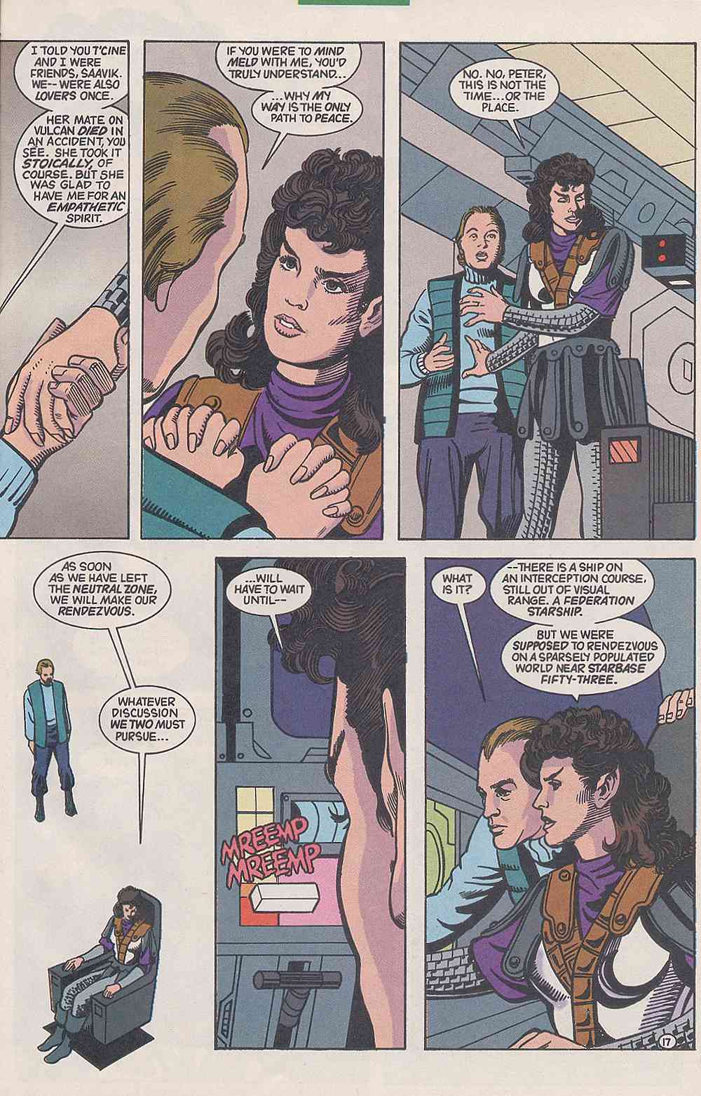 Read online Star Trek (1989) comic -  Issue #51 - 18