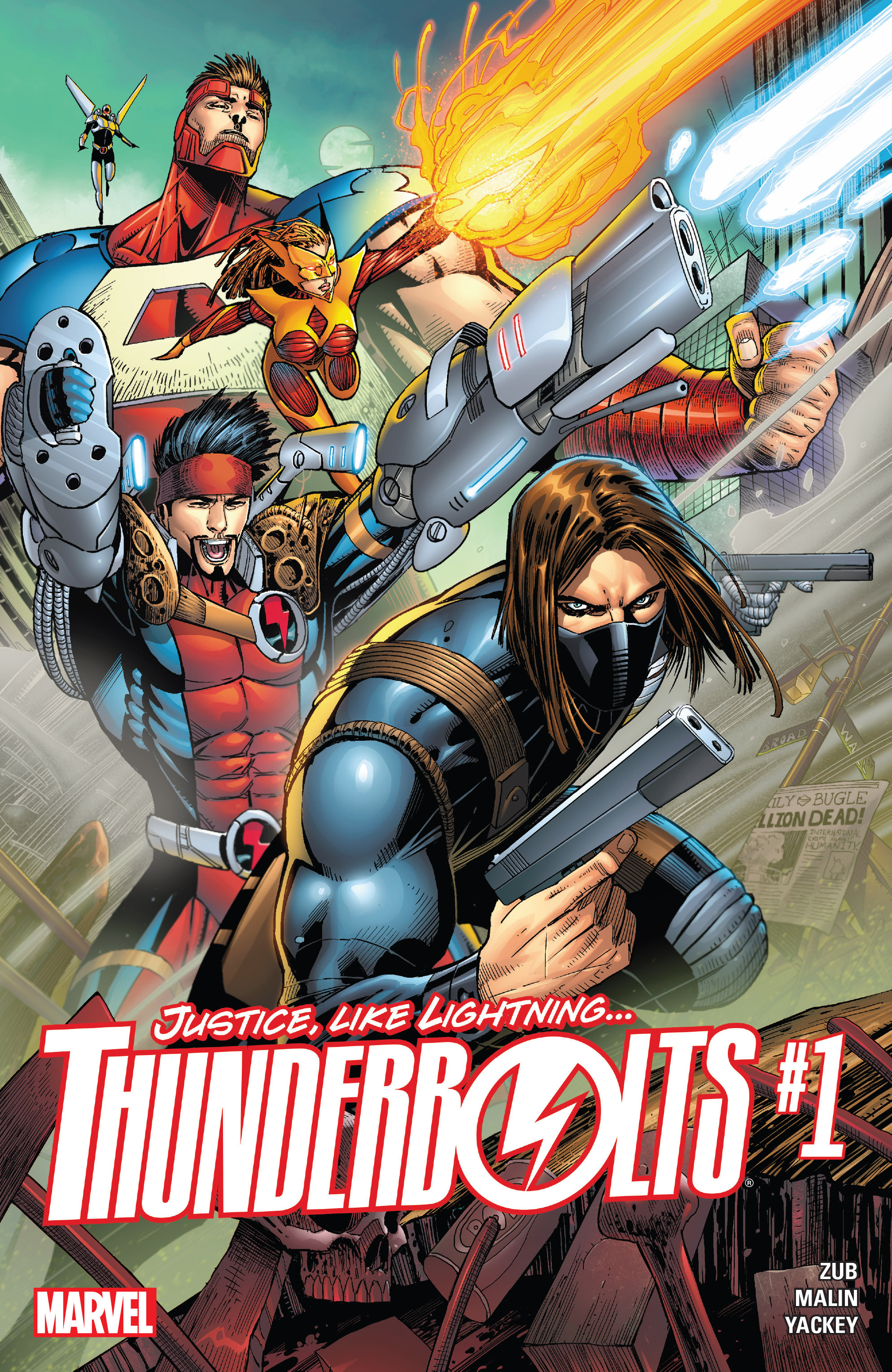 Read online Thunderbolts (2016) comic -  Issue #1 - 1
