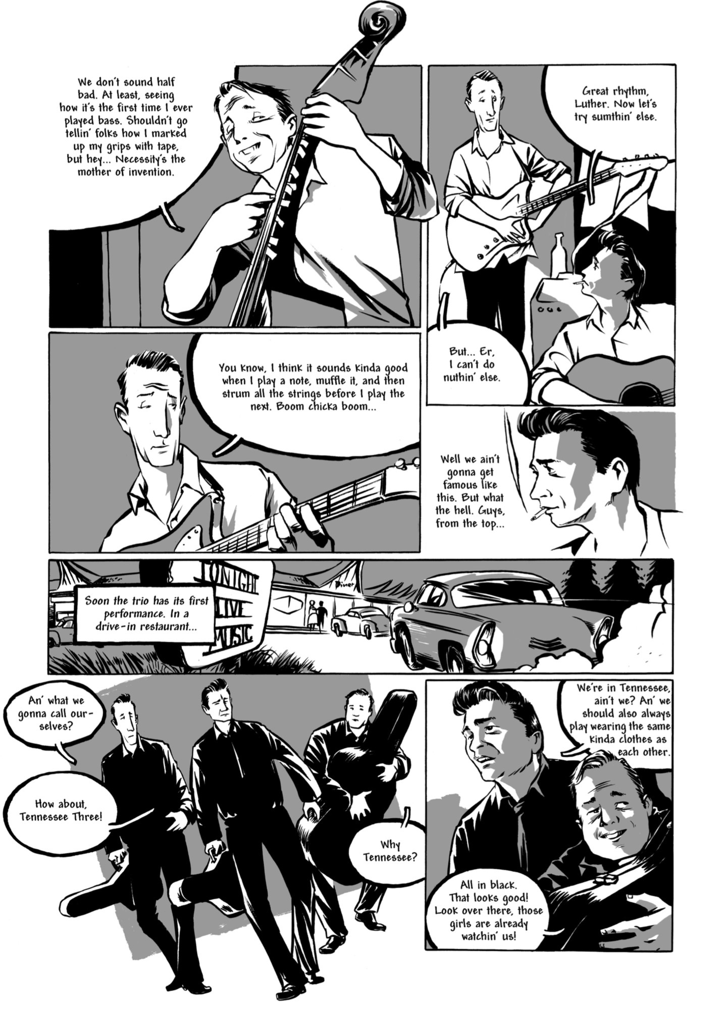 Read online Johnny Cash: I See a Darkness comic -  Issue # TPB - 45