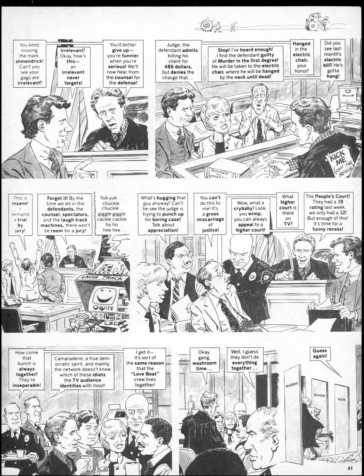 Read online MAD comic -  Issue #259 - 43