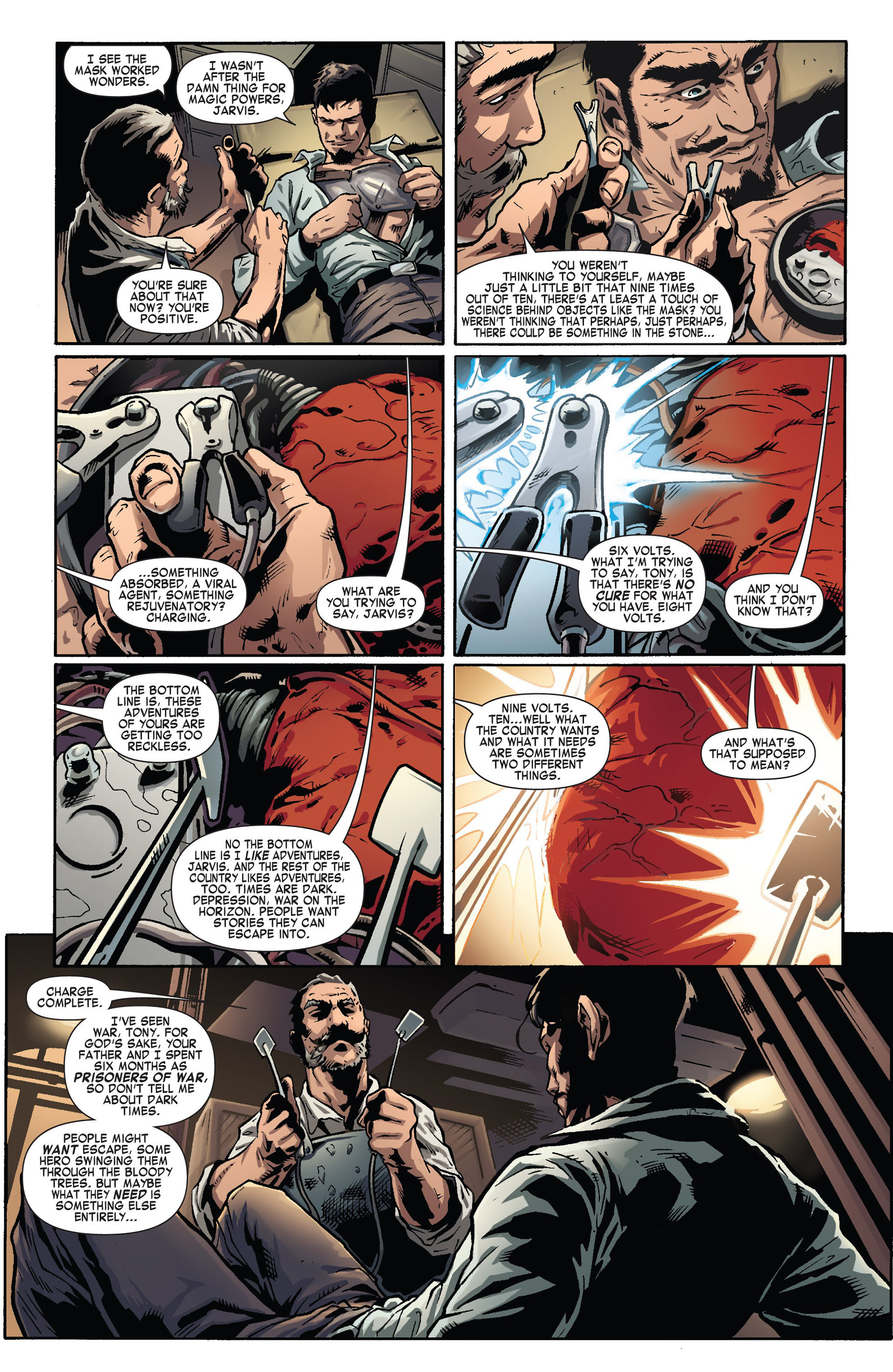 Read online Iron Man Noir comic -  Issue #1 - 21