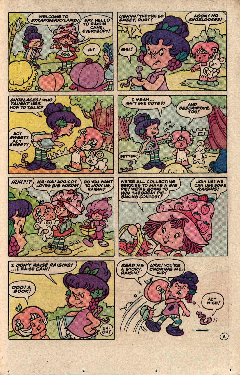 Read online Strawberry Shortcake (1985) comic -  Issue #1 - 13