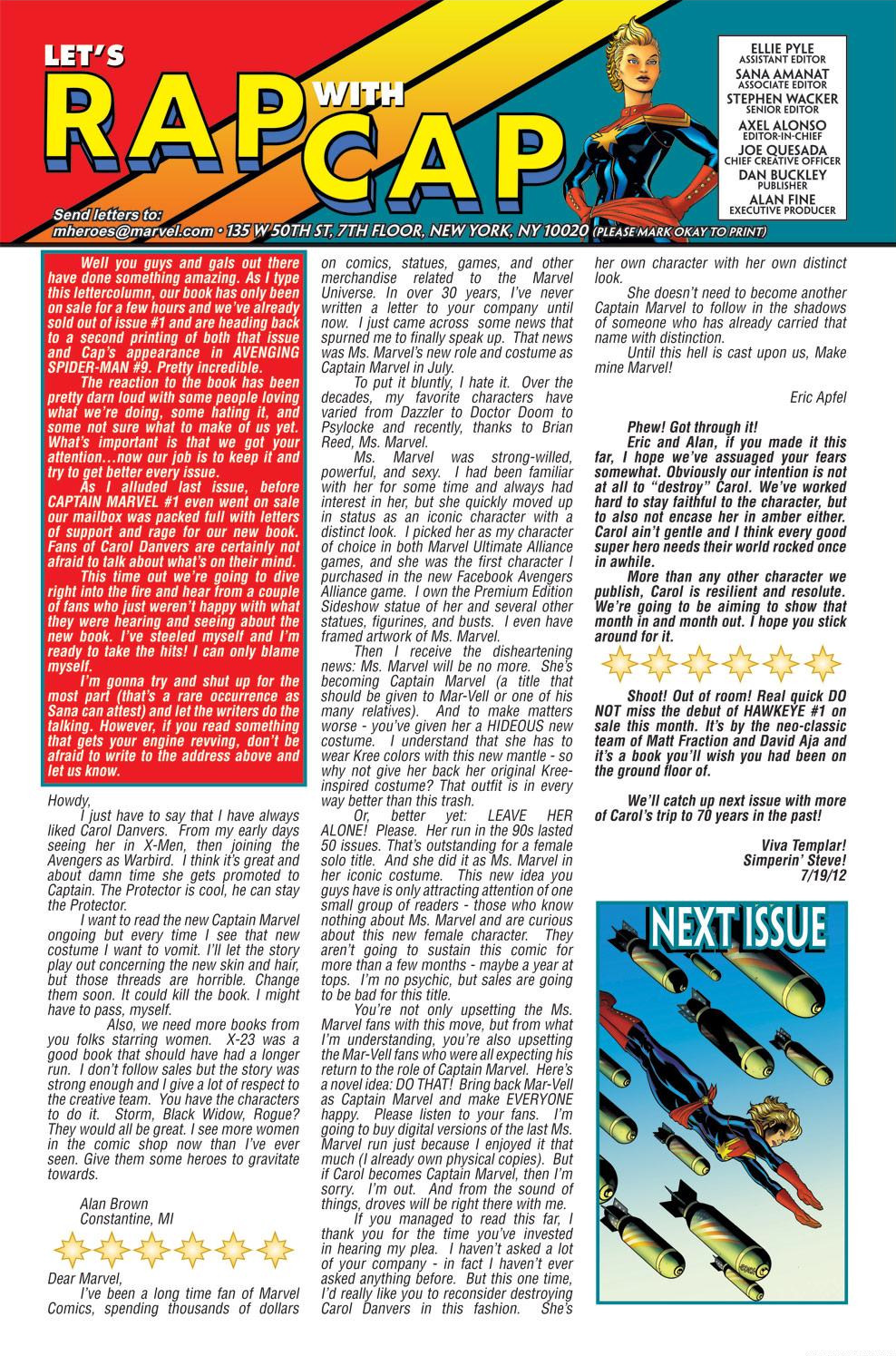 Read online Captain Marvel (2012) comic -  Issue #2 - 21