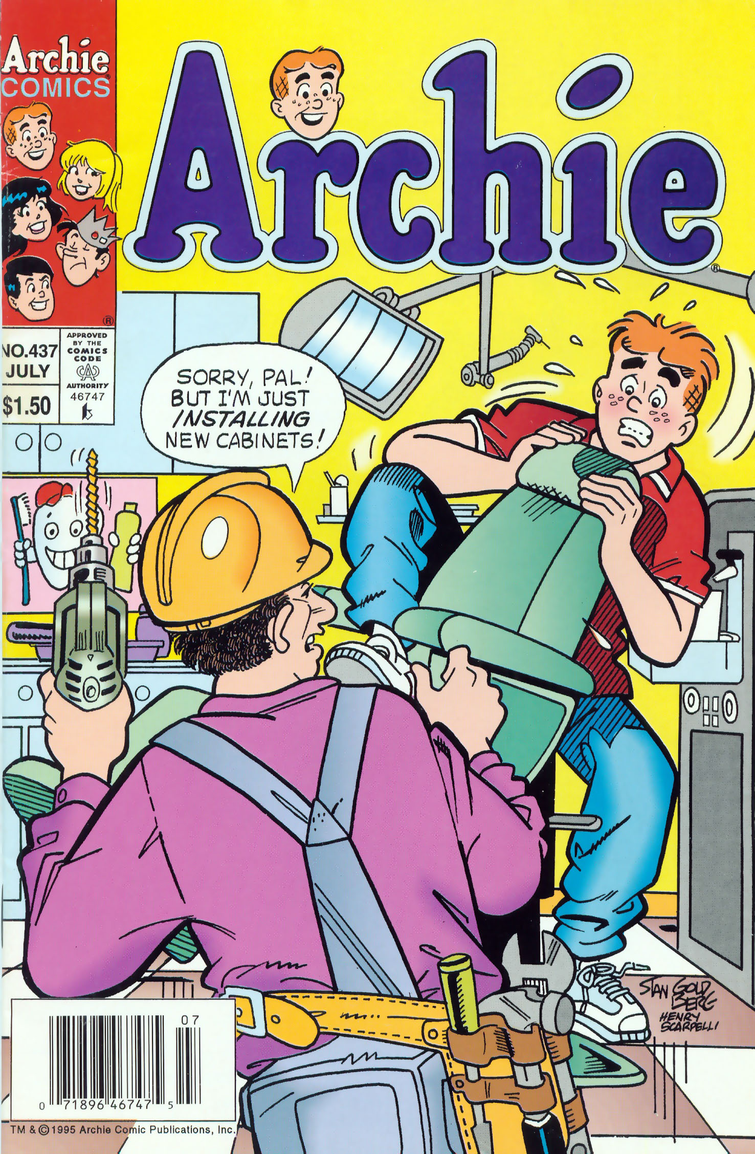 Read online Archie (1960) comic -  Issue #437 - 1