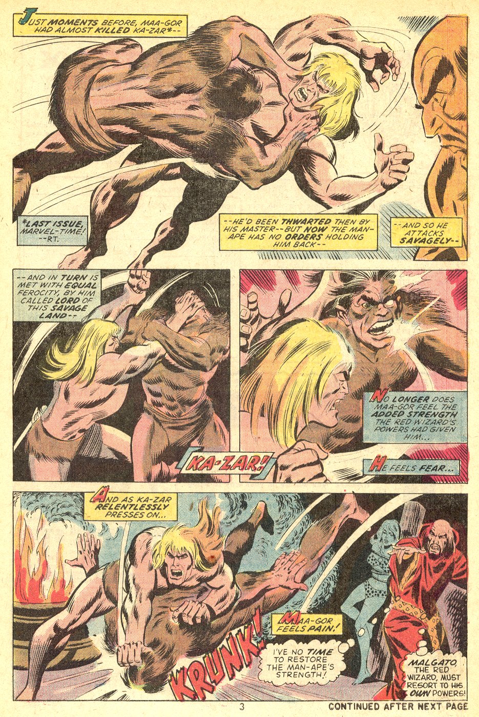 Read online Ka-Zar comic -  Issue #2 - 4